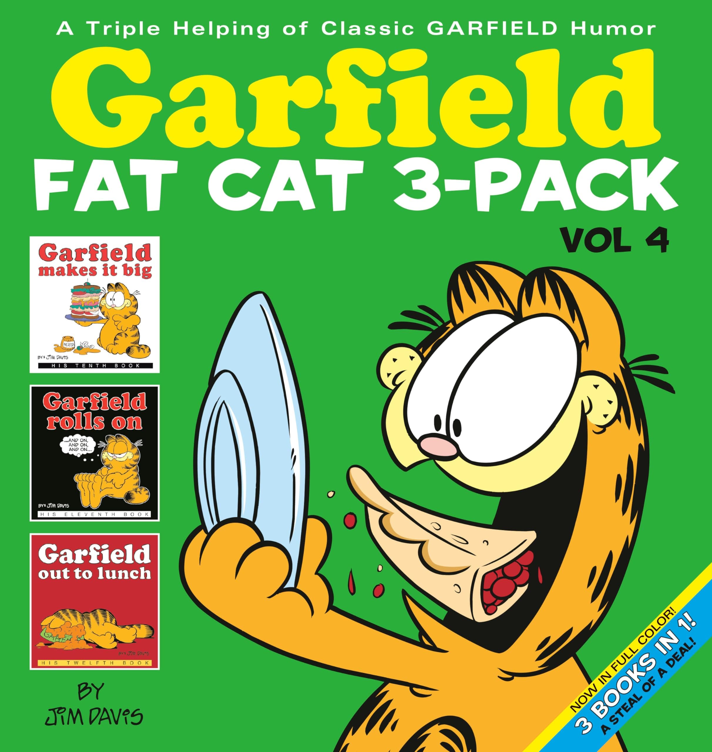 Garfield Fat Cat 3-Pack #4: Garfield Makes It Big / Garfield Rolls on / Garfield Out to Lunch