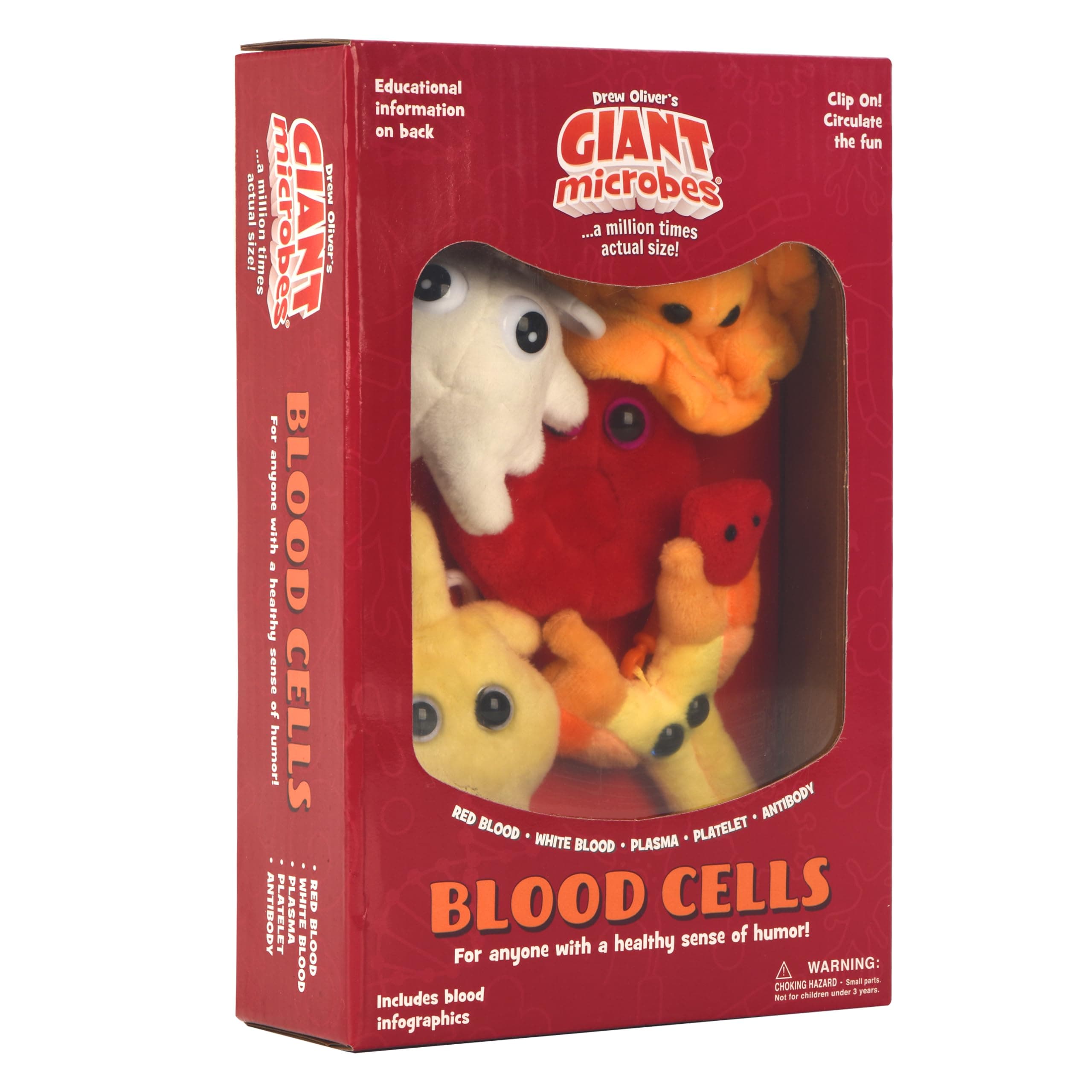 Giantmicrobes Themed Gift Boxes - Blood Cells