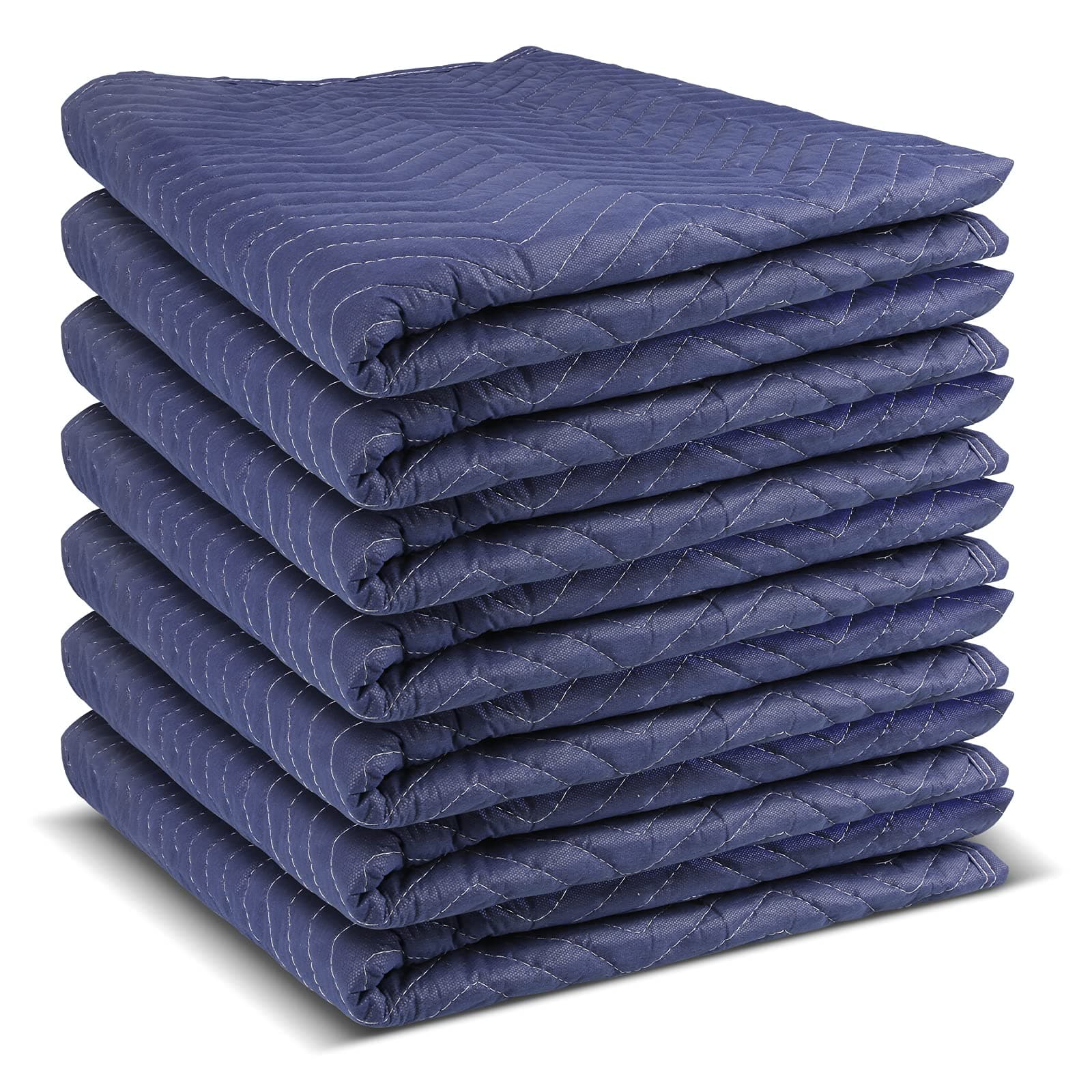 Olympia Tools 7-Pack Heavy Duty Padded Moving Blanket, 72 x 40 in, Packing Blankets for Moving