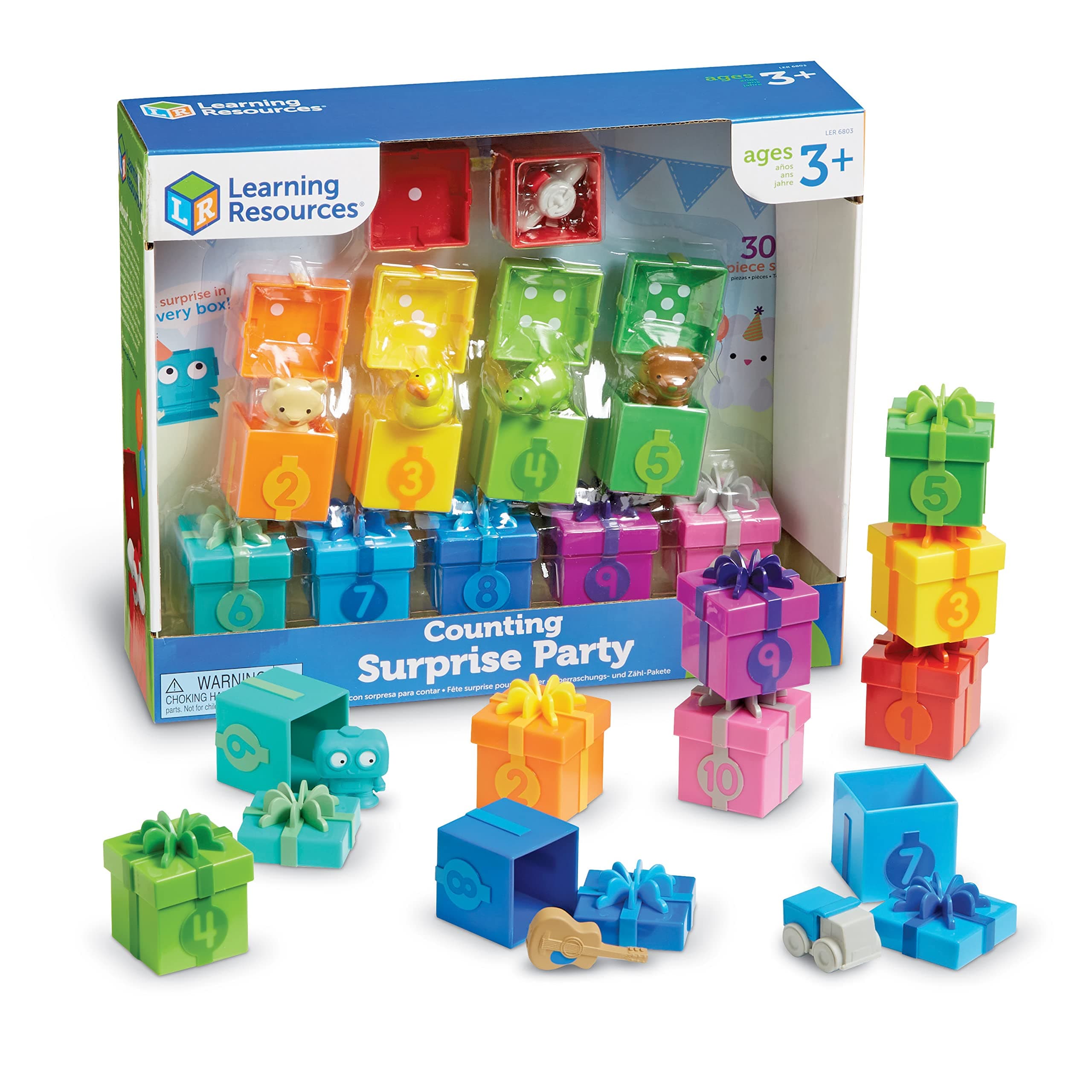Learning Resources LER6803 Counting Surprise Party