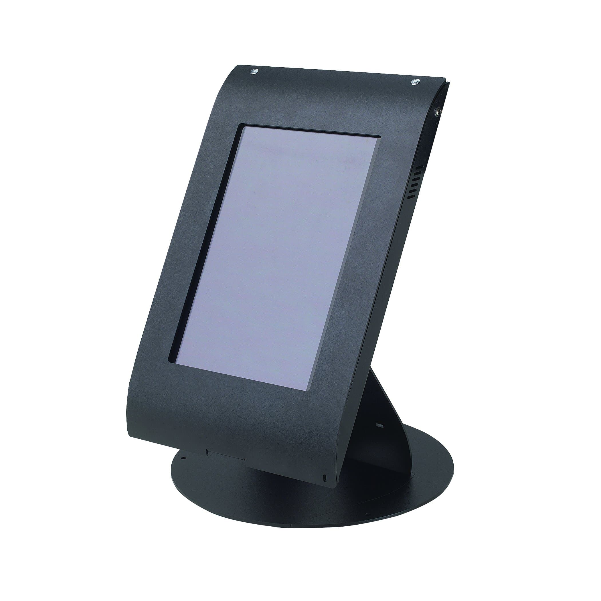 MMF POS Locking Tablet Enclosure Case with Stand for 9-10 Inch Tablets, Black (MMFTE101104)