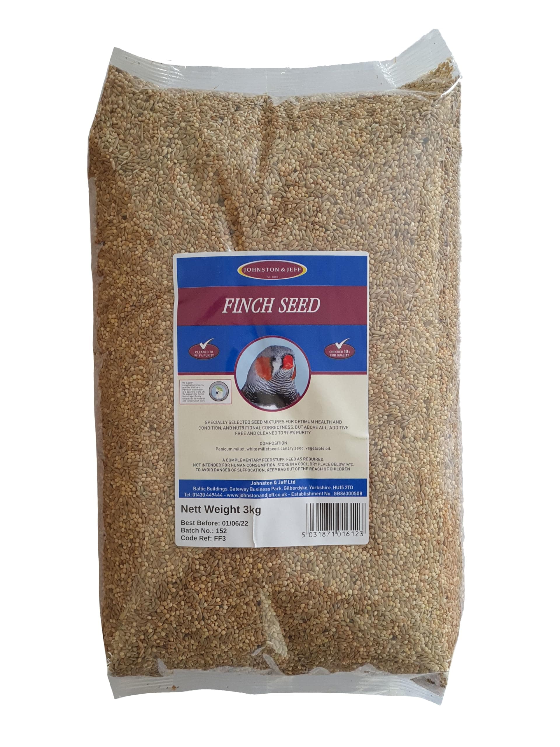 Foreign Finch Seed 3Kg