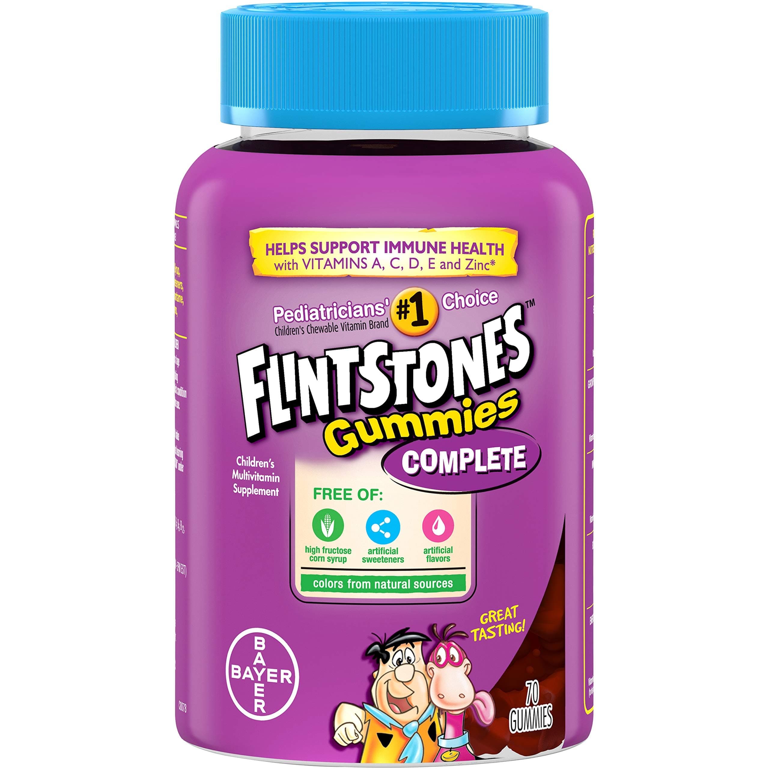 Flintstones Children's Complete Multivitamin Gummies, 70 Count