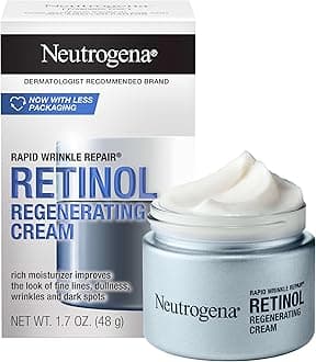 Neutrogena Rapid Wrinkle Repair Retinol Anti Wrinkle Regenerating Face Cream, Day And Night, 48.19g