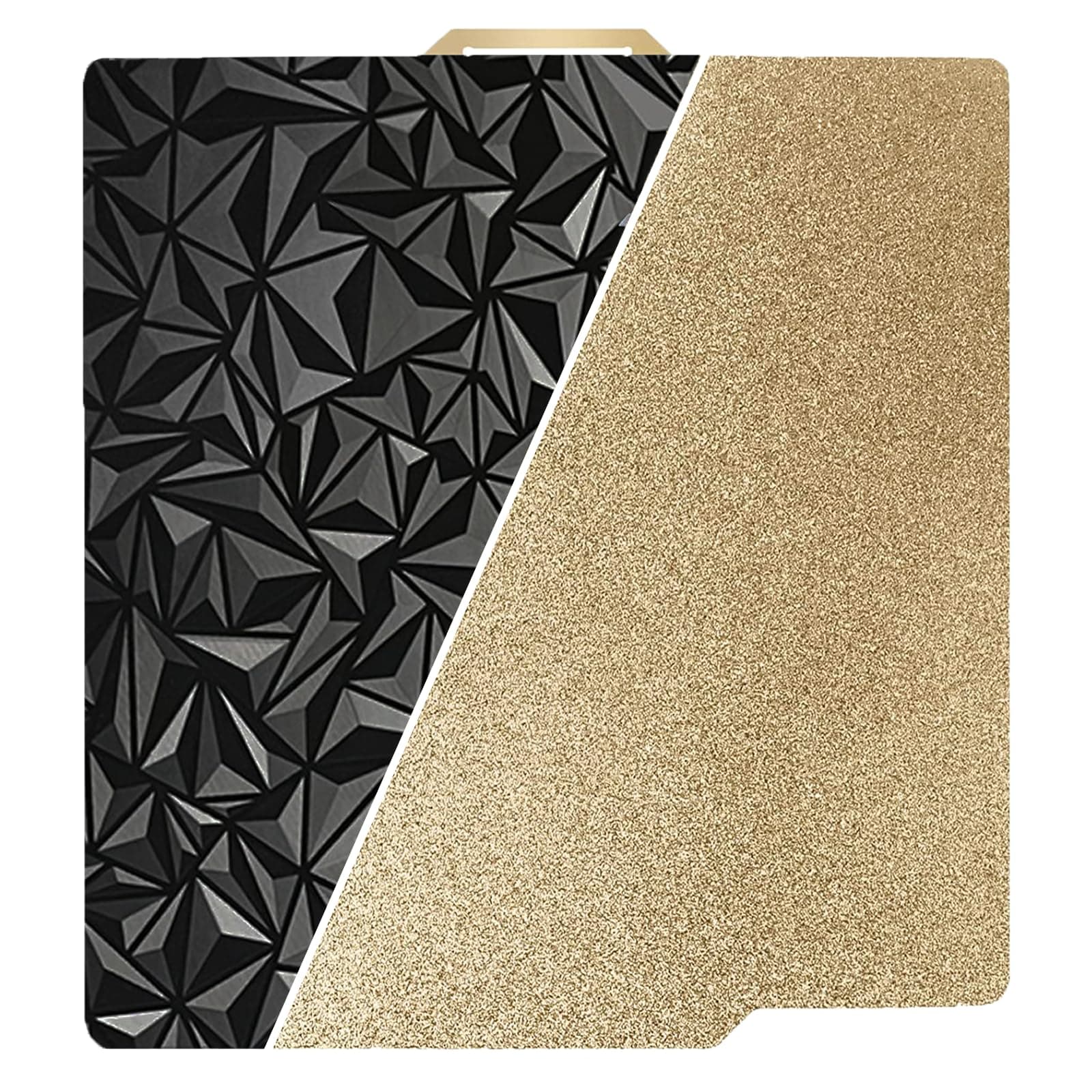 3D Printer PEO PEI Cool Build Plate for Bambu Lab X1C/X1/X1E/P1P/P1S/A1 3D Printer,Smooth PEO+Textured PEI Surface 257x257mm Spring Steel Plate,Double Sided Flexible Sheet Removable Platform