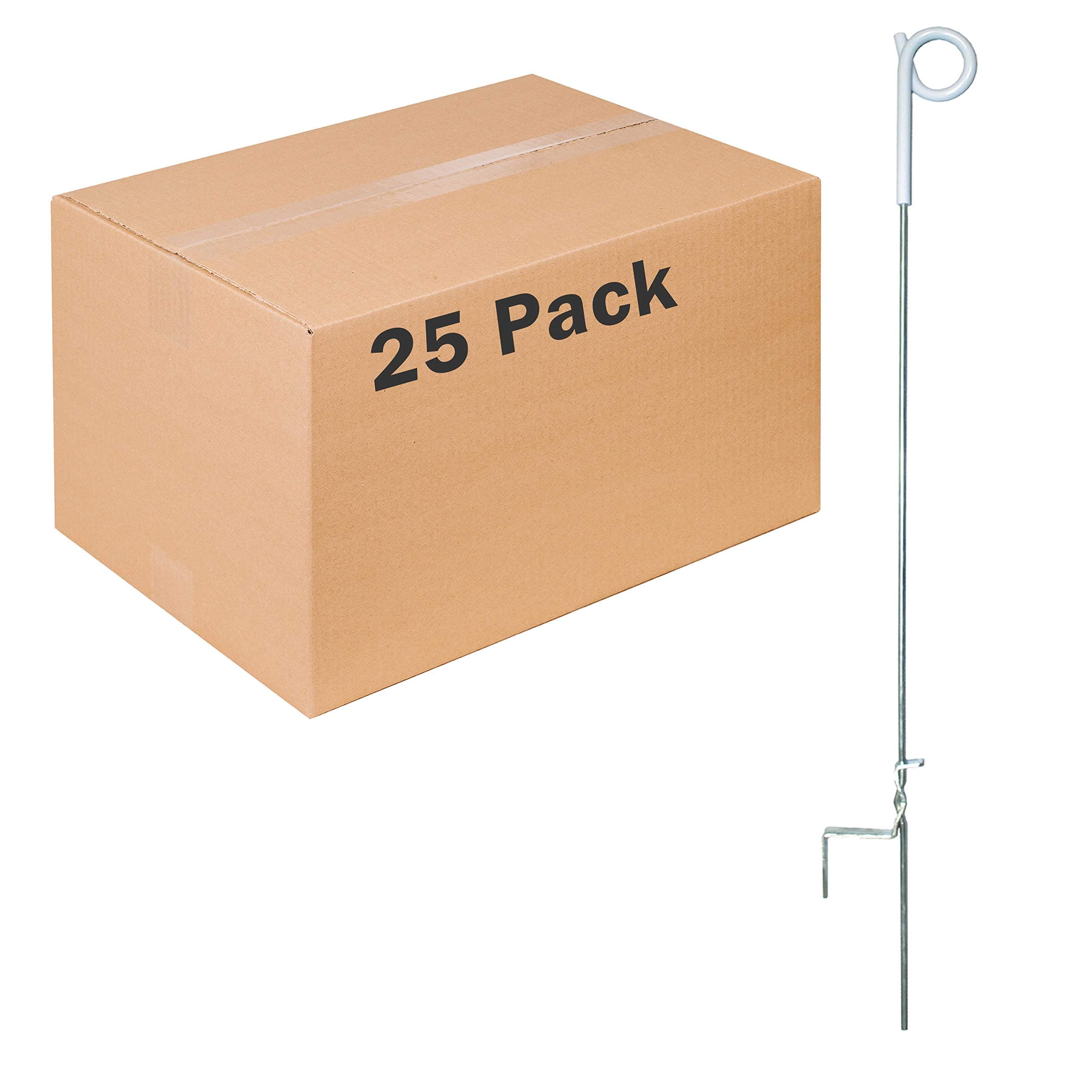 Zareba Systems PTP39A Pig Tail Step-in Fence Post - (Pack of 25)