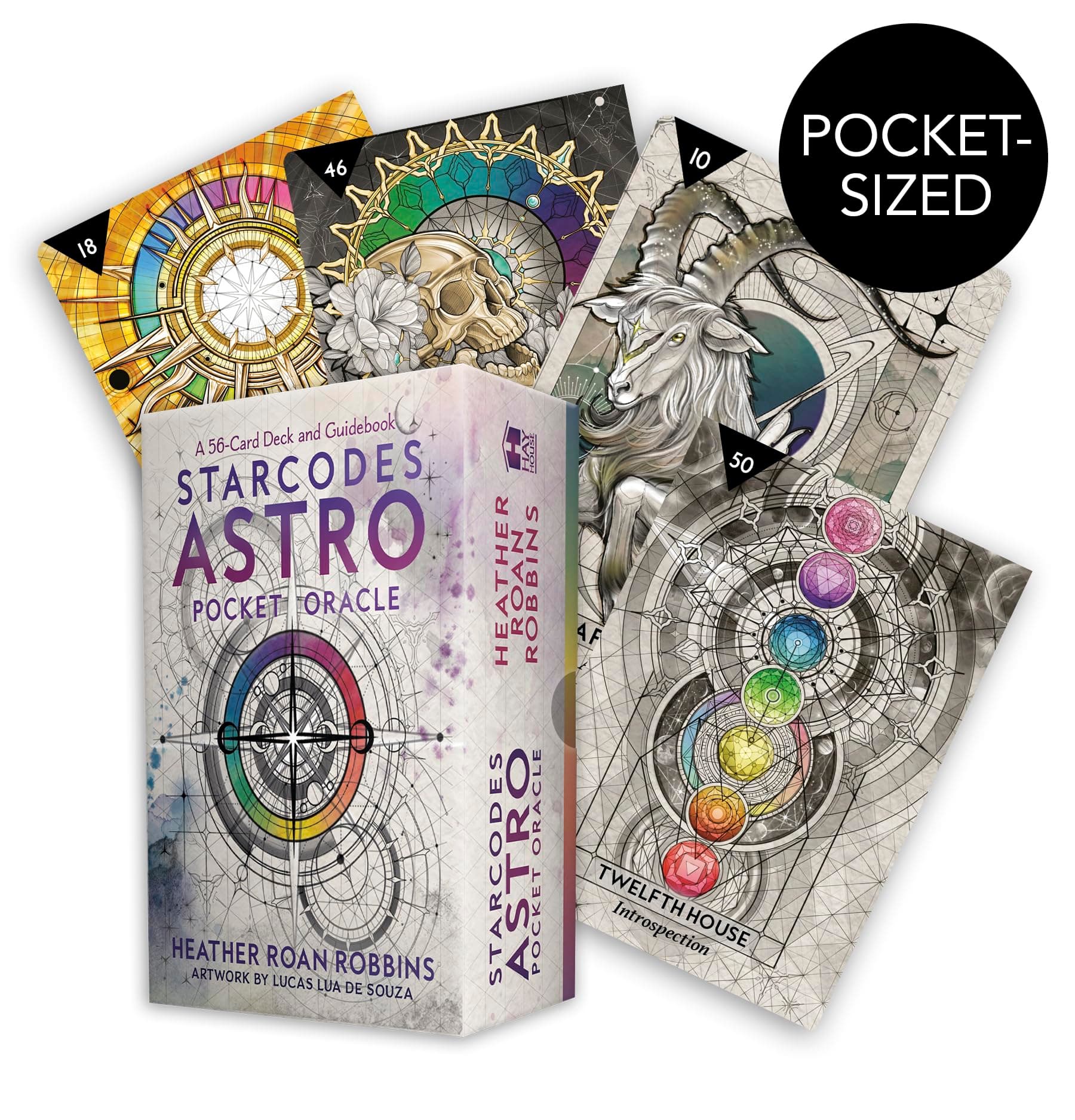 Starcodes Astro Pocket Oracle: A 56-Card Deck and Guidebook