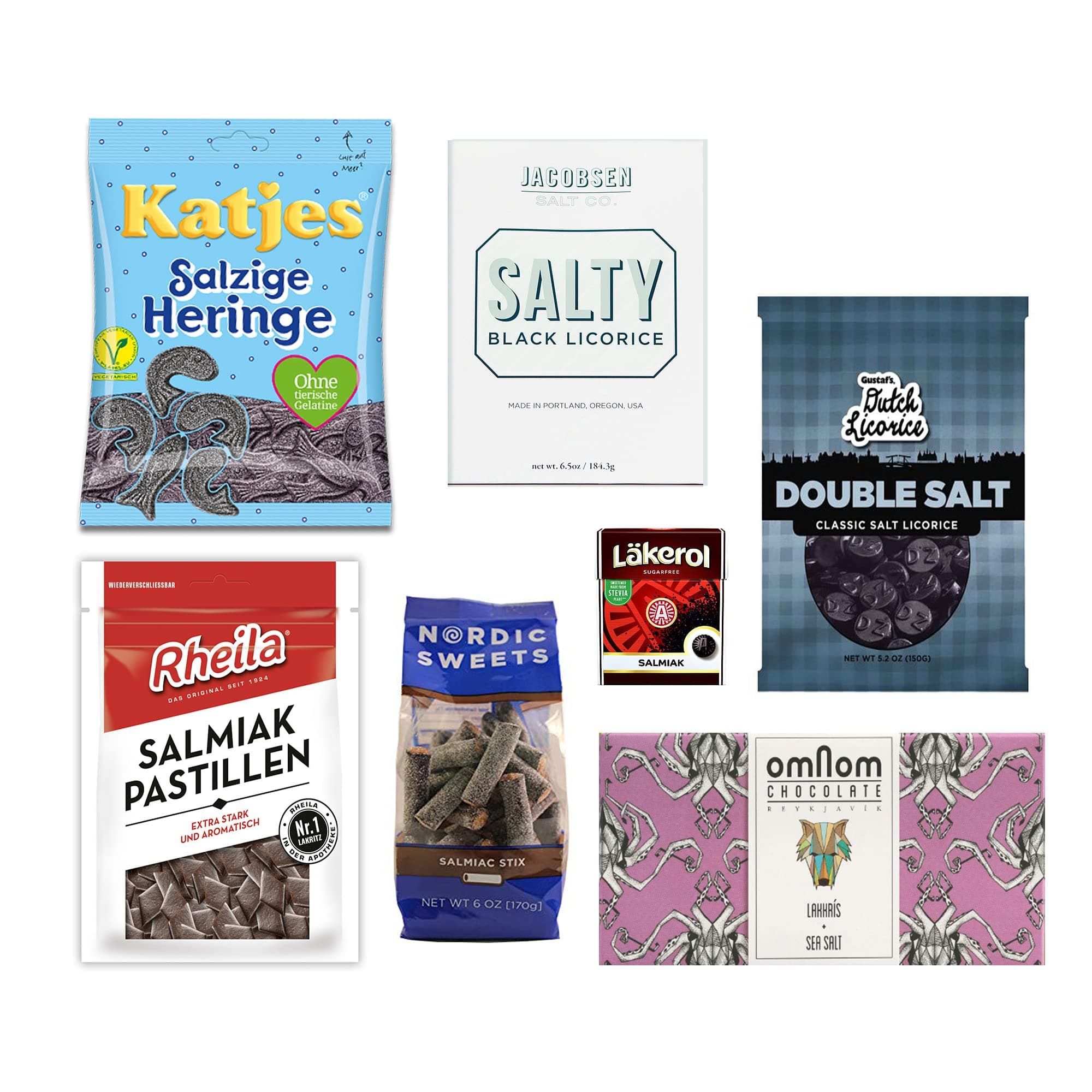 Salty Licorice Variety Pack (7 items)