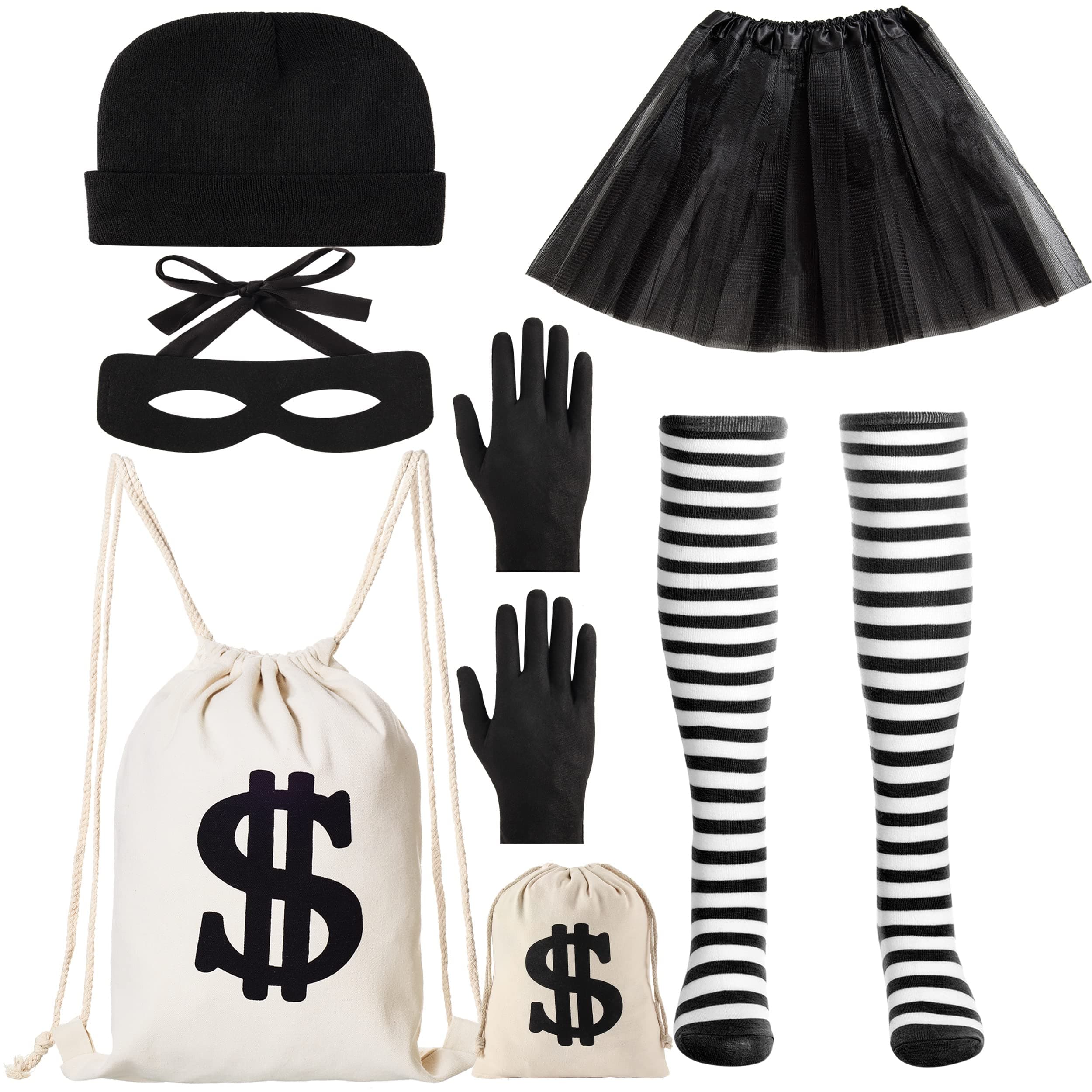 YAROMO Halloween Robber Costume Set