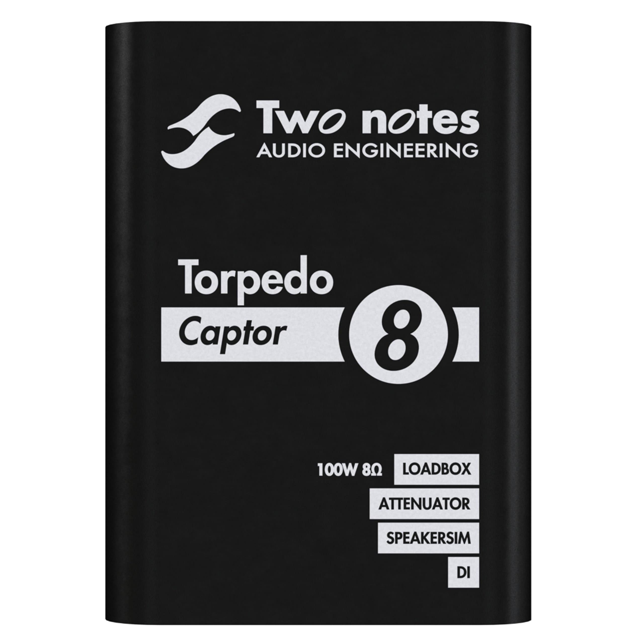 Two Notes Torpedo Captor 8 Compact Loadbox and Amp DI