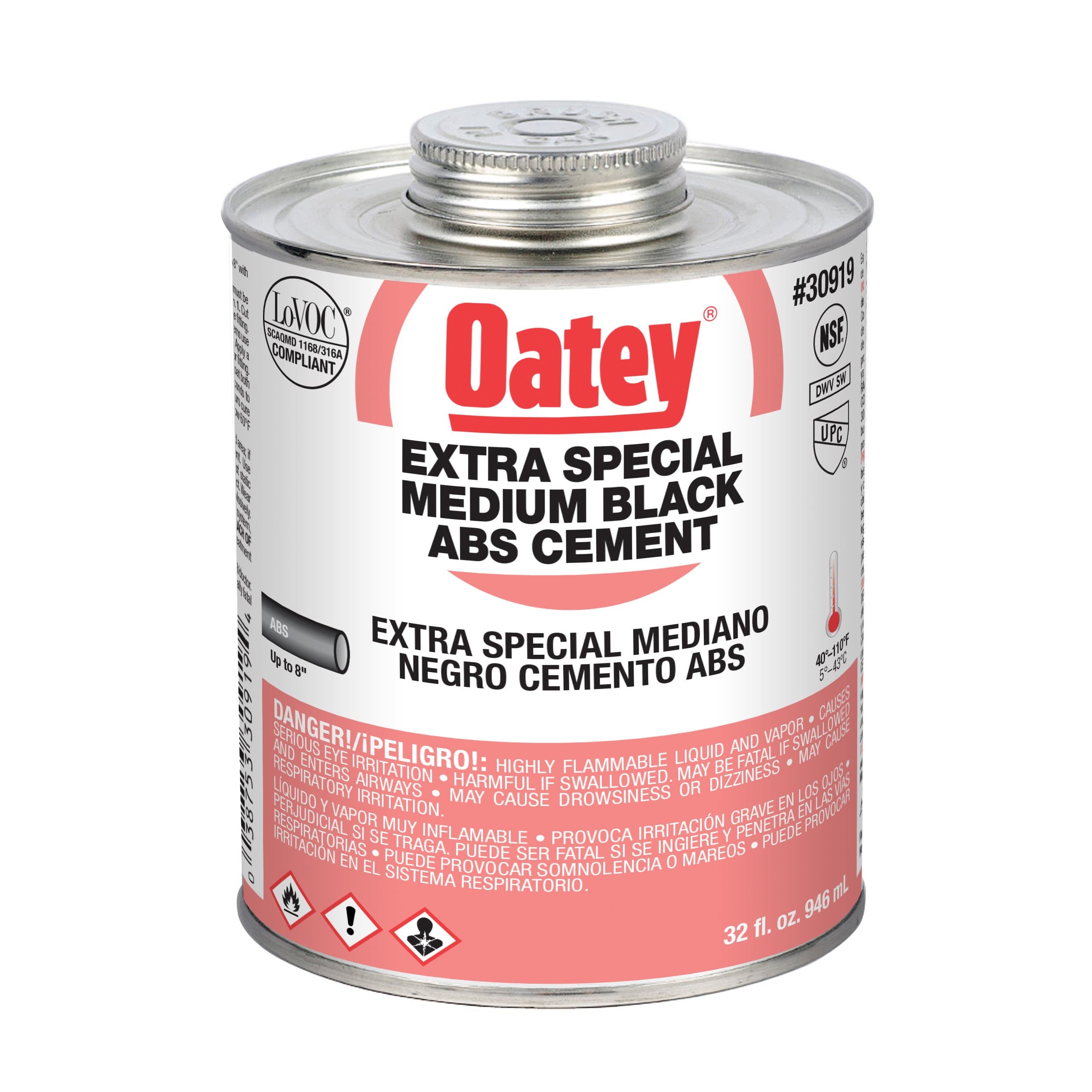 30919 ABS Extra Special Cement, 32 oz, Black