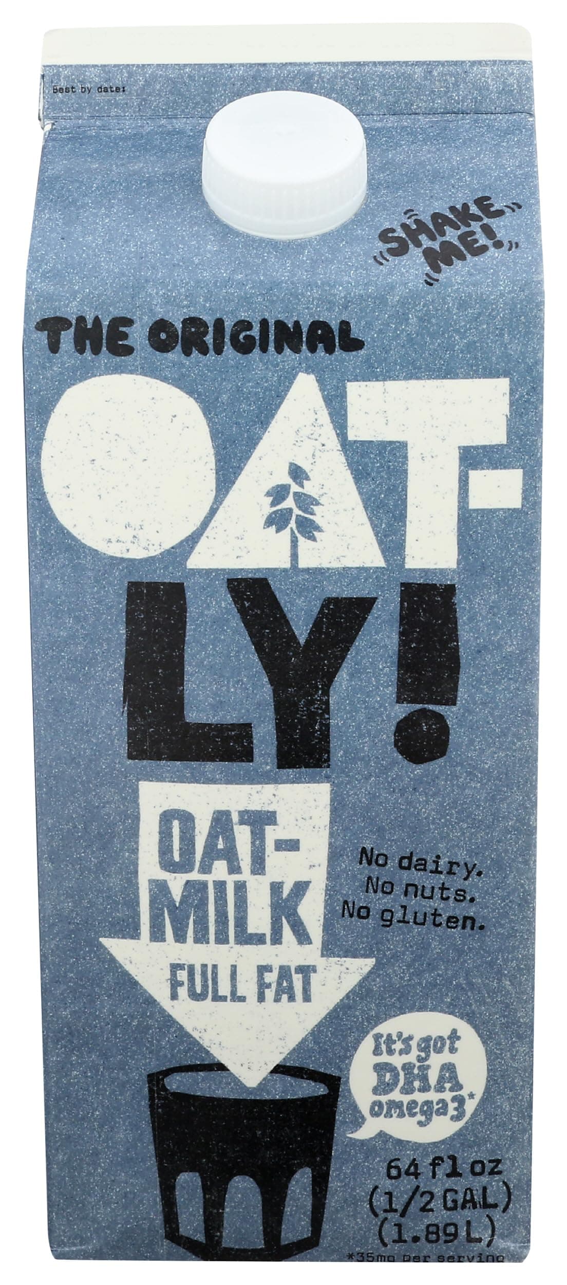Oatly Full Fat Oat Milk, 64 Fl Oz
