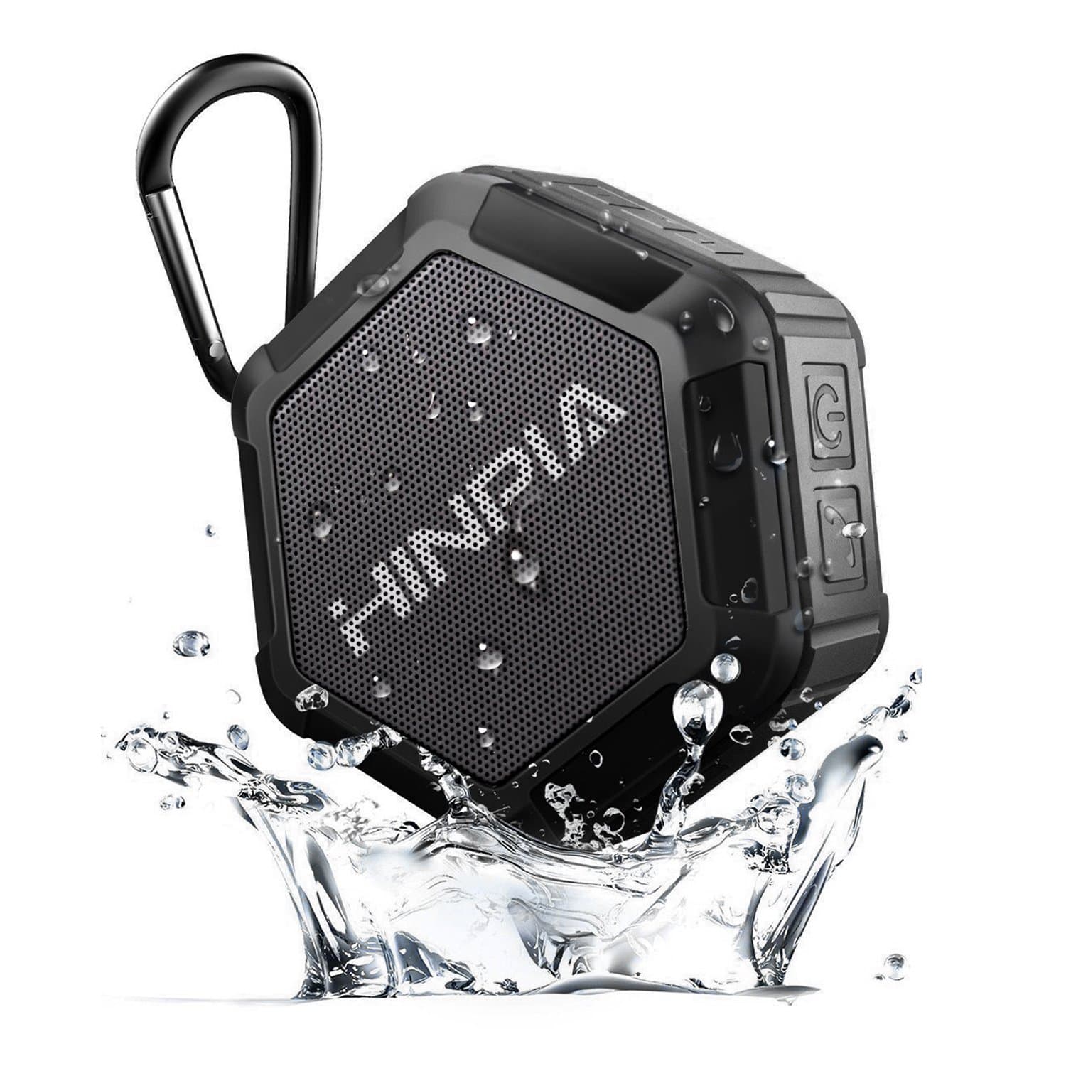 Portable Bluetooth 4.0 Stereo Speaker with 12-Hour Playtime, 3W Dual-Driver, Low Harmonic Distortion