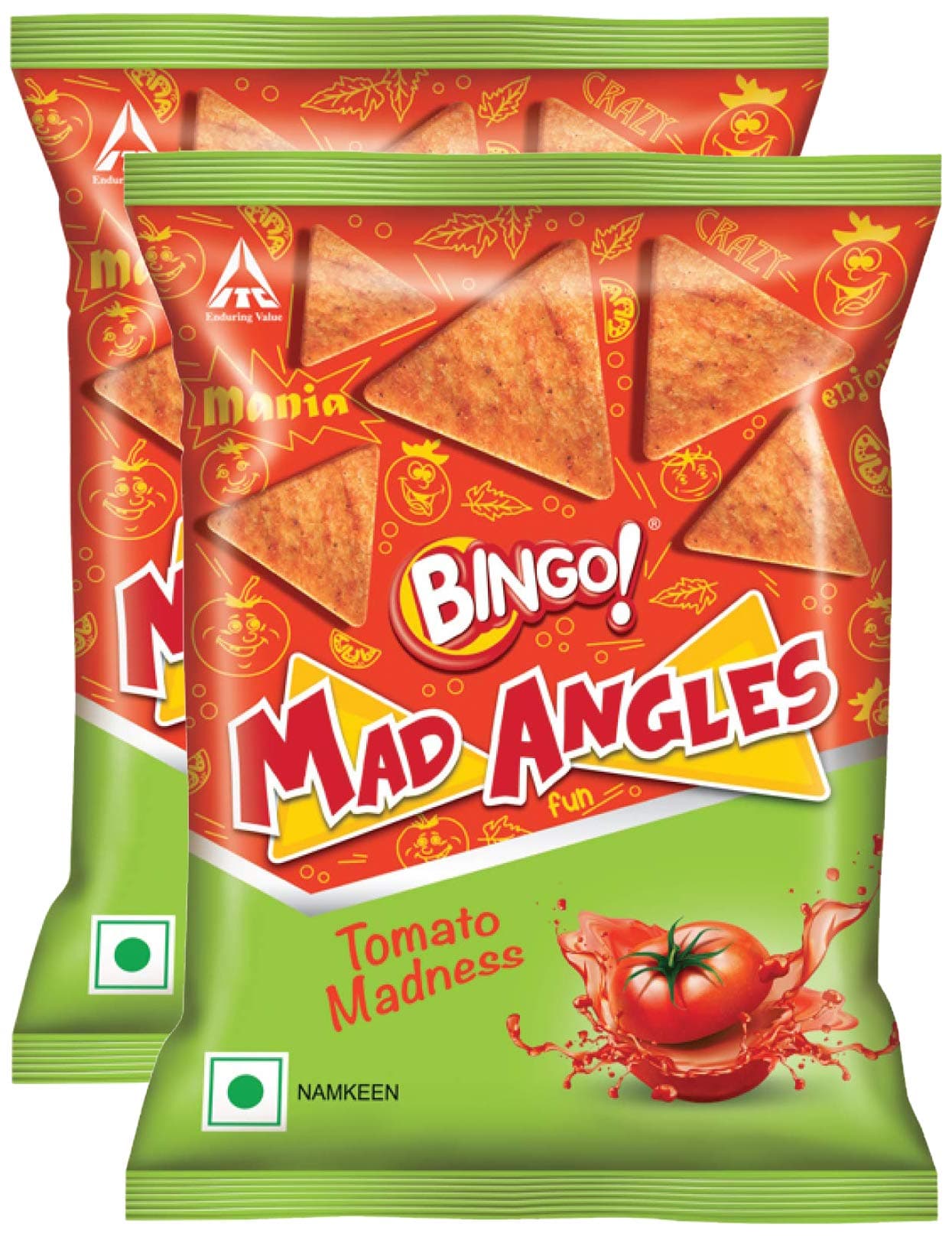 Spar Combo - Bingo Mad Angles, Tomato Madness, 90g (Pack of 2) Promo Pack