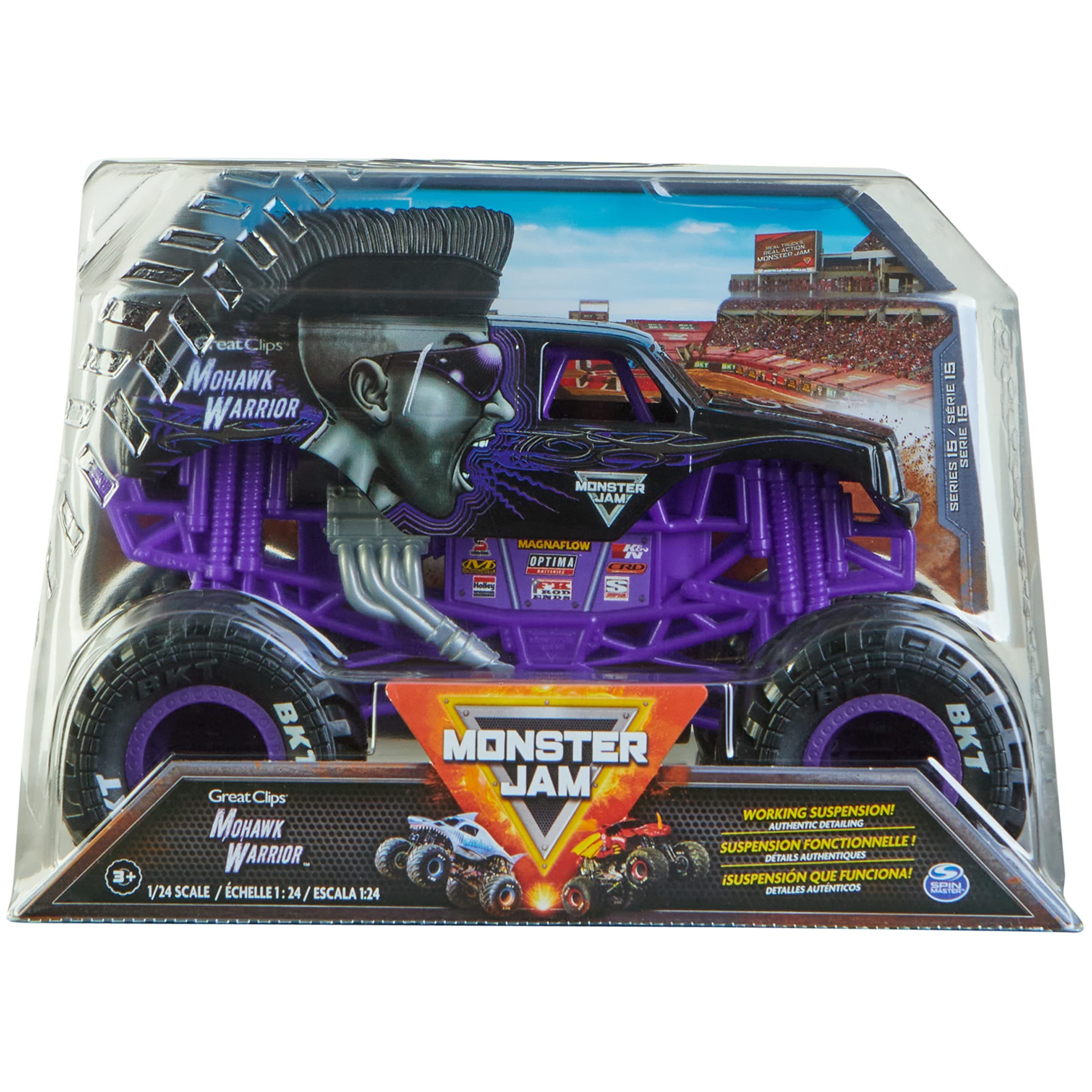Monster Jam 1:24 Diecast Vehicle Mohawk arrior