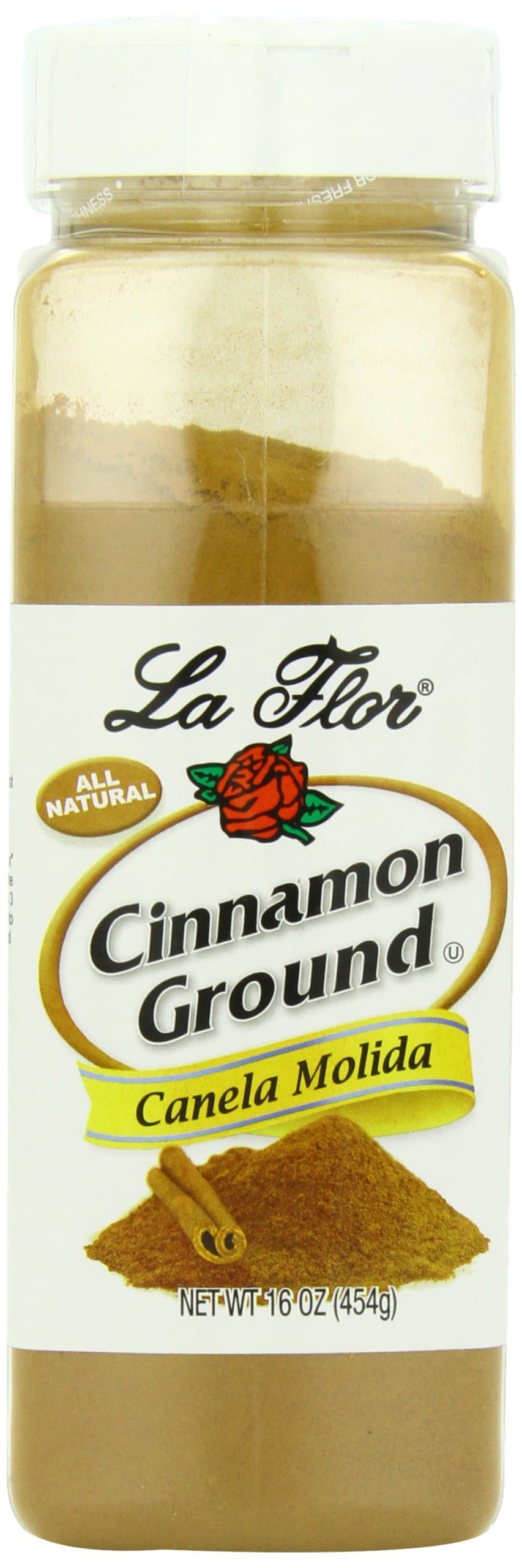 La Flor Spices Ground, Cinnamon, 16 Ounce
