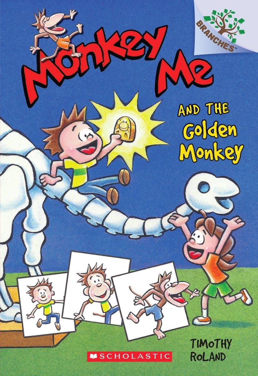 Monkey Me and the Golden Monkey: A Branches Book (Monkey Me #1) (1)