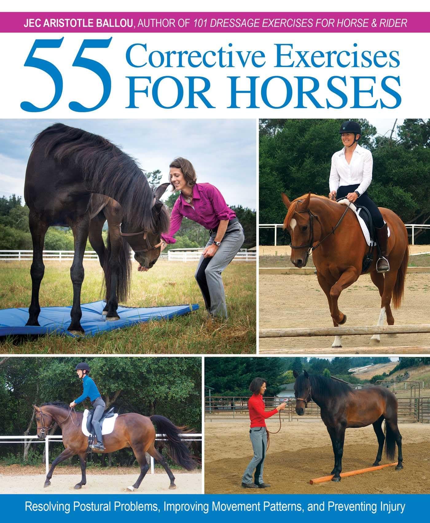 Trafalgar Square Books 55 Corrective Exercises for Horses: Resolving Postural Problems, Improving Movement Patterns, and Preventing Injury