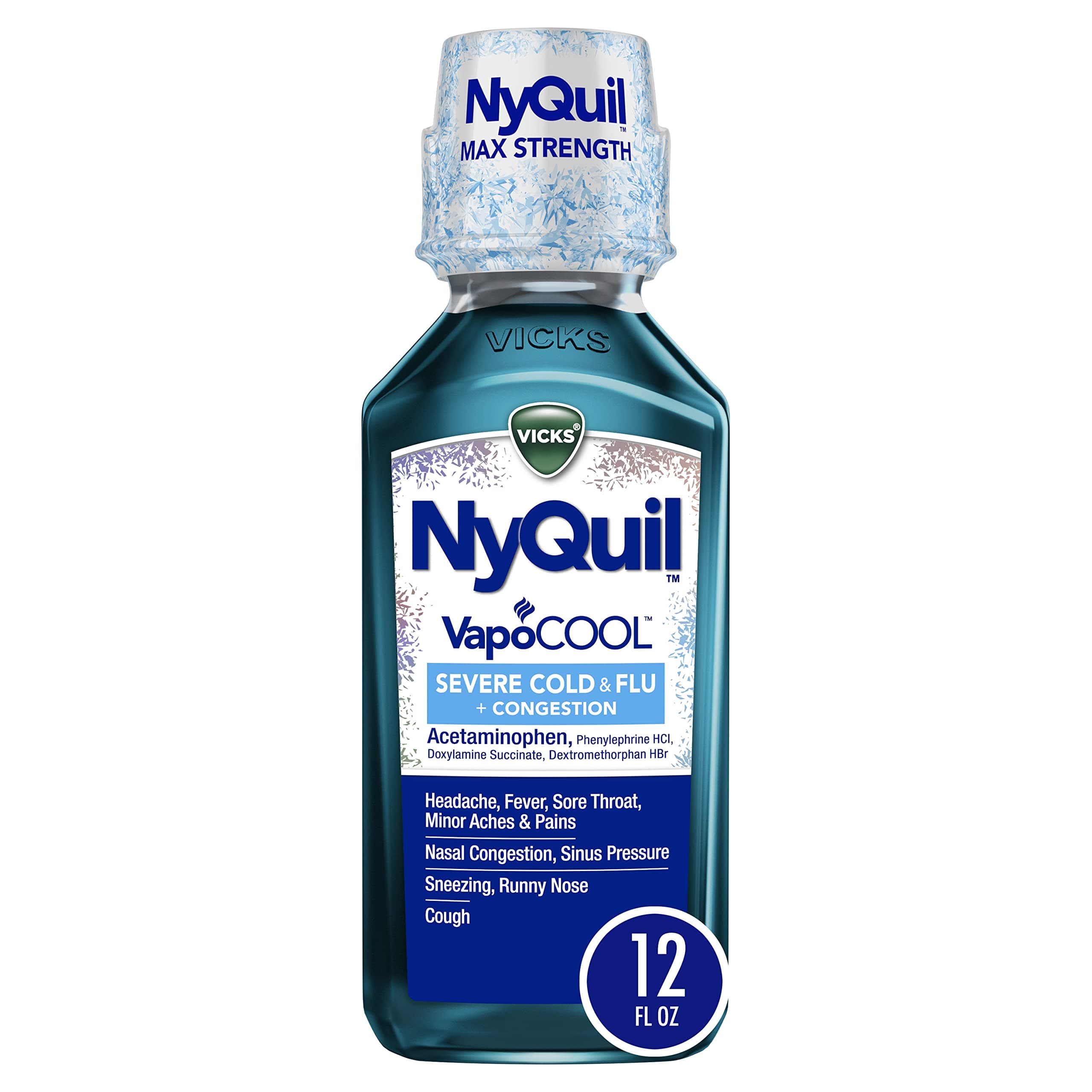 NyQuil Severe with Vicks Vapocool Nighttime Cold & Flu