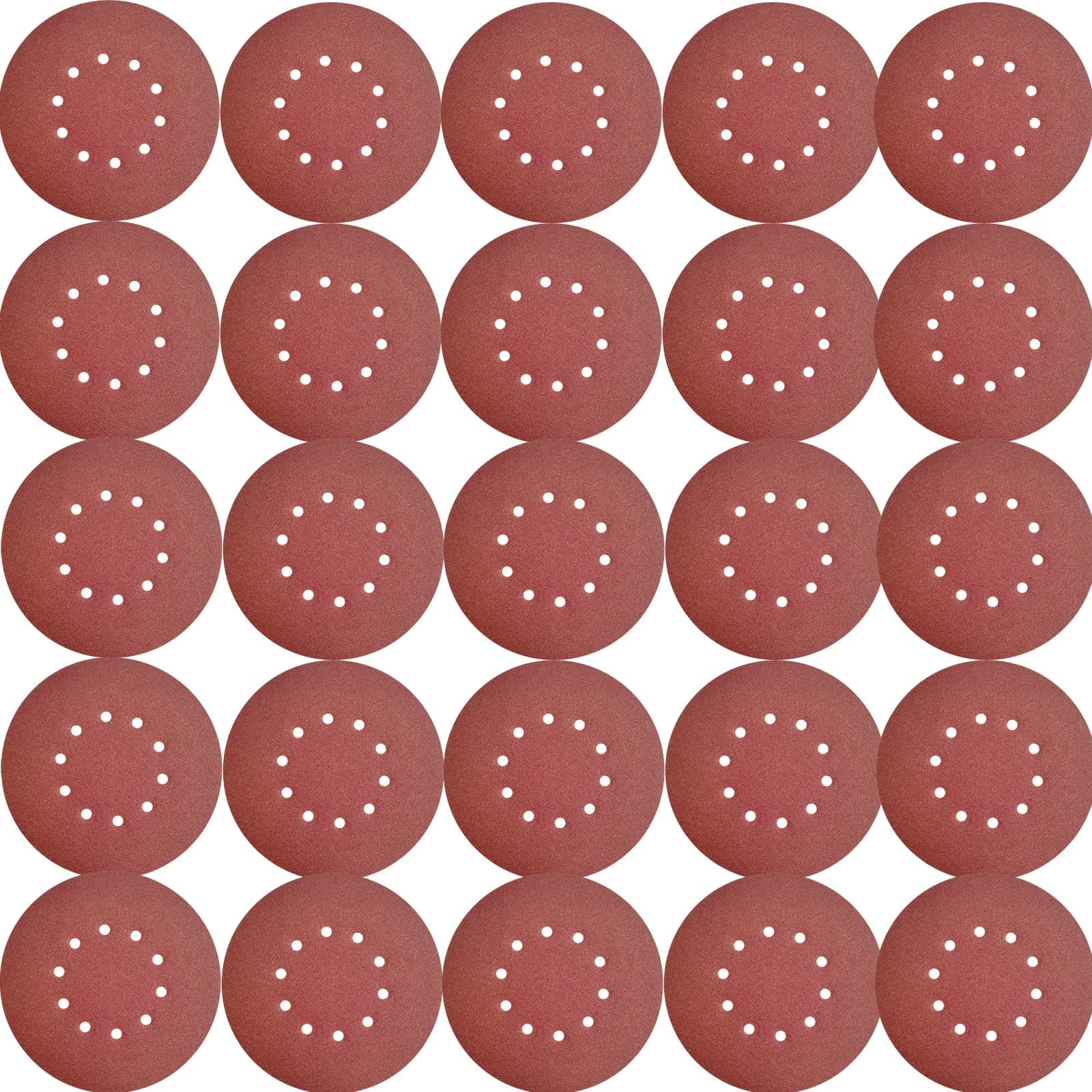 SACKORANGE 50 PCS 9-Inch 10-Hole Hook-and-Loop Sanding Discs for Drywall Sander (120)