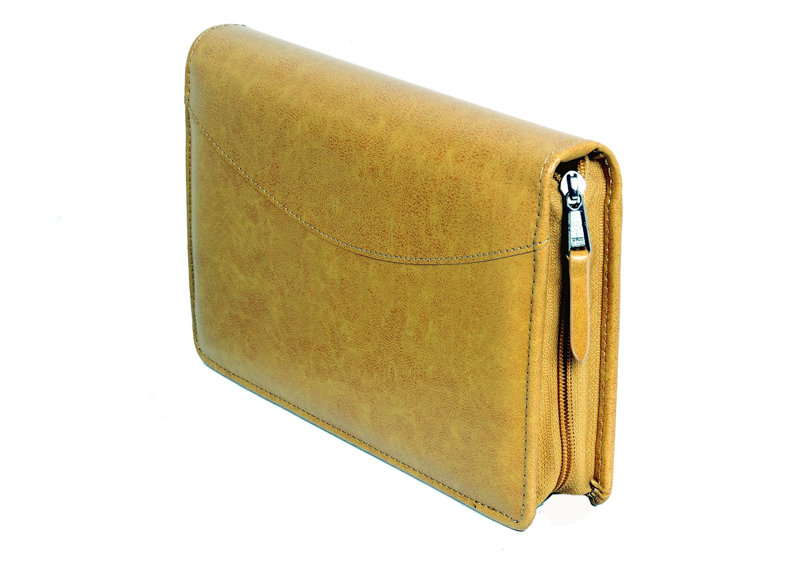 - Multiple Cheque Book Holder | Original PU Holds Upto 8 Cheque Books, 2 sd Card, 1 Pin-Sim Slot,14 Credit/Debit Card Slots with Matching Zipper (Pu- 2Tone Yellow) 2Tone Yellow
