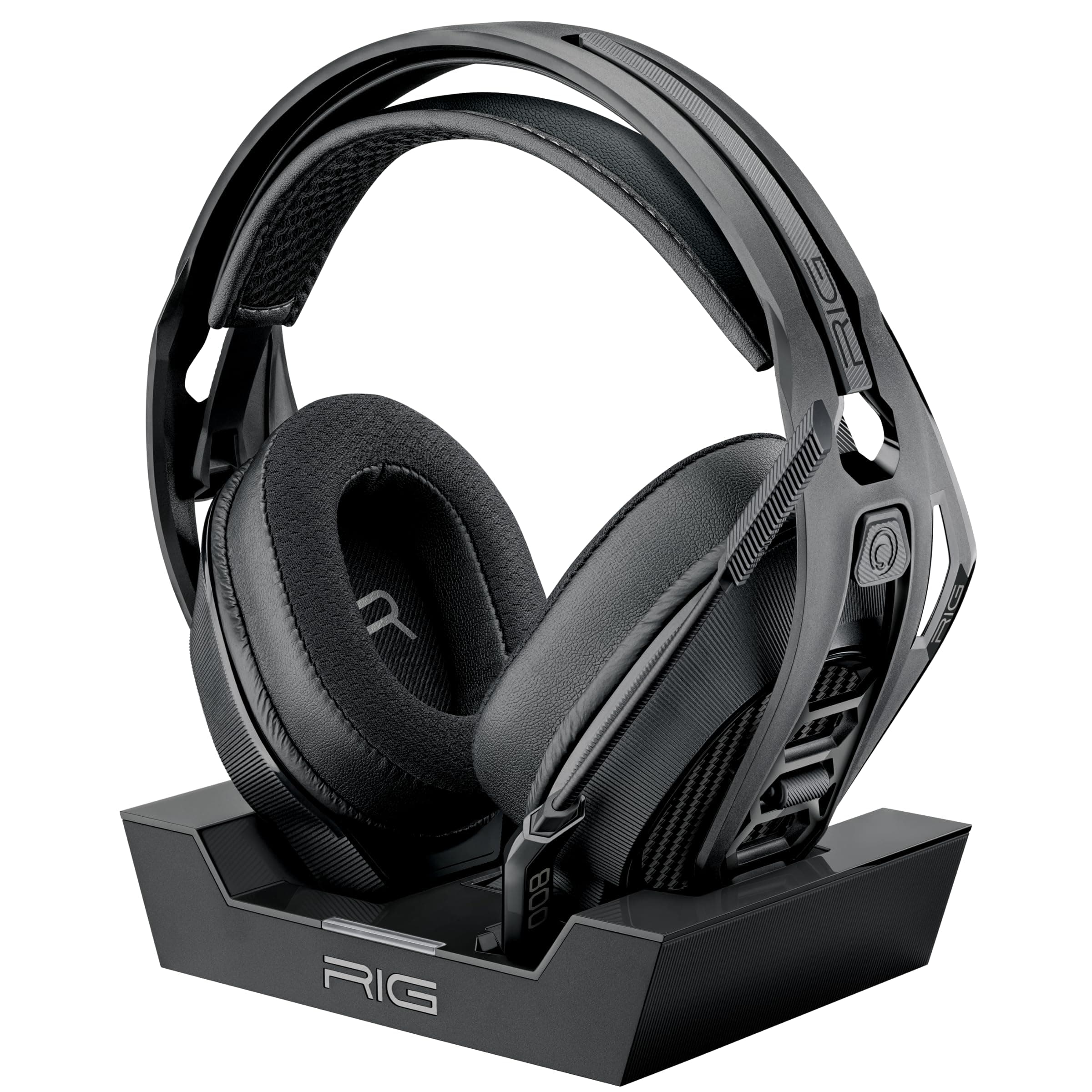 RIG 800 PRO HX Wireless Gaming Headset & Multi-Function Base Station Officially Licensed for Xbox Series X|S, Xbox One, Windows 10/11 PCs - Dolby Atmos 3D Audio - Up to 60 Hour Battery
