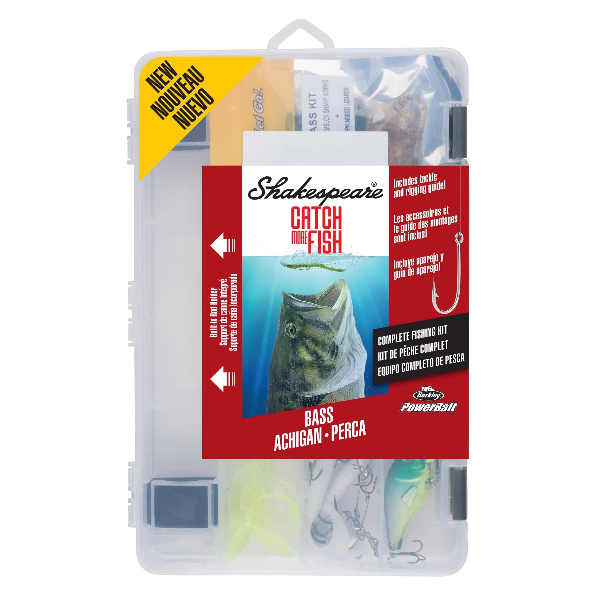 Catch More Fish Fishing Tackle Kit