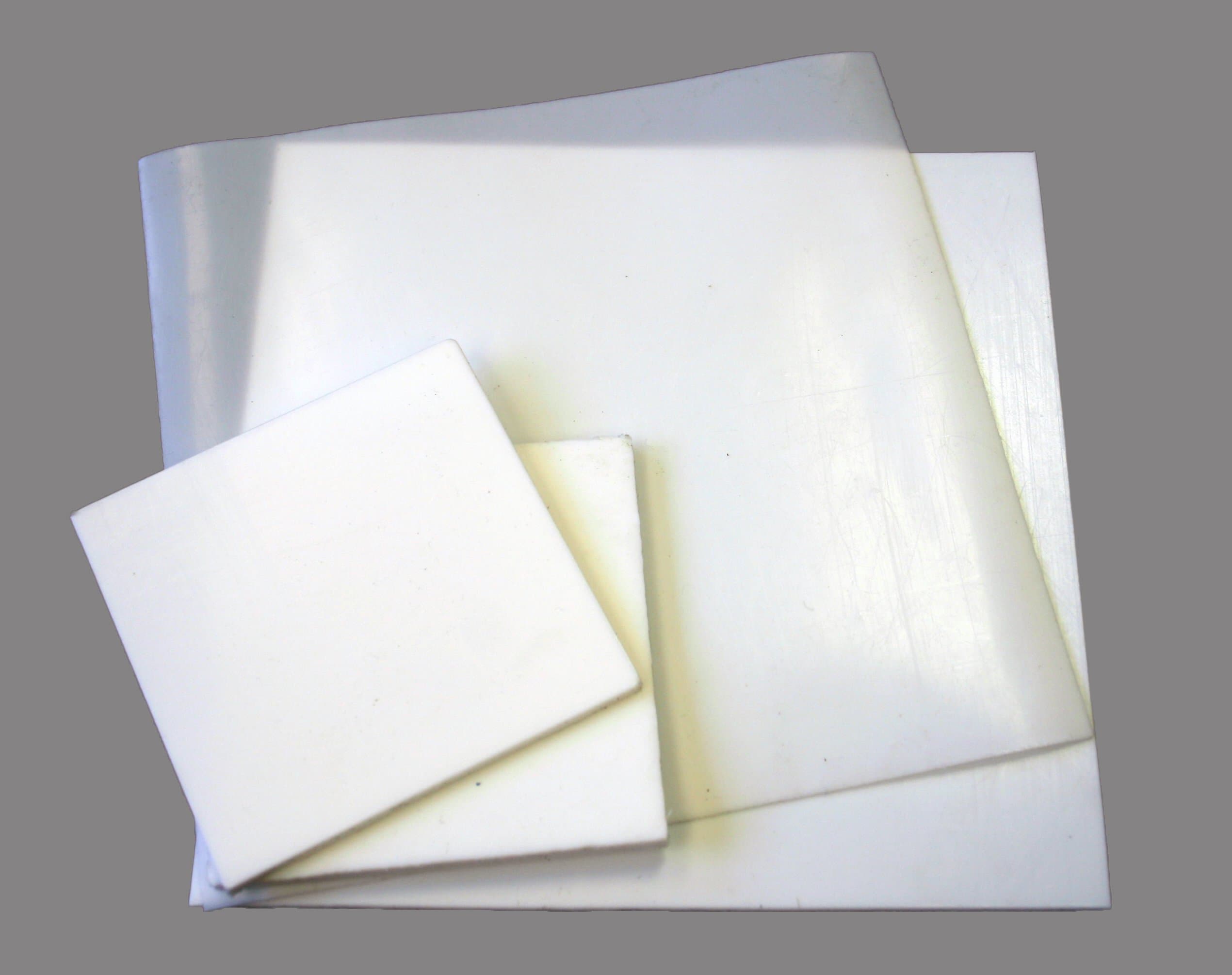 Teflon Sheet White Polytetrafluoroethylene Engineering Plastic - 1mm Thick (A4 (210mm x 297mm))