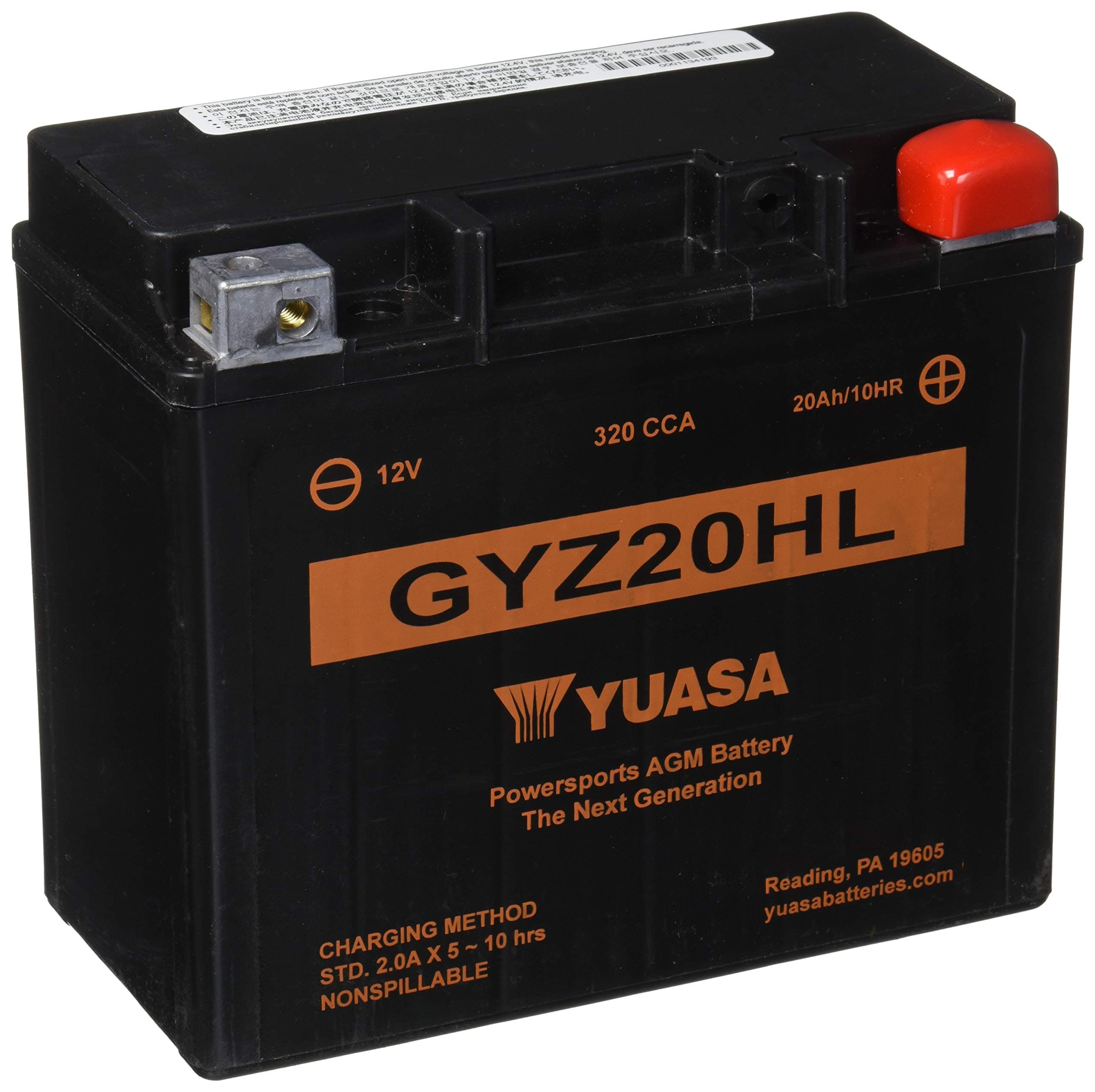 Yuasa GYZ20HL Performance Battery
