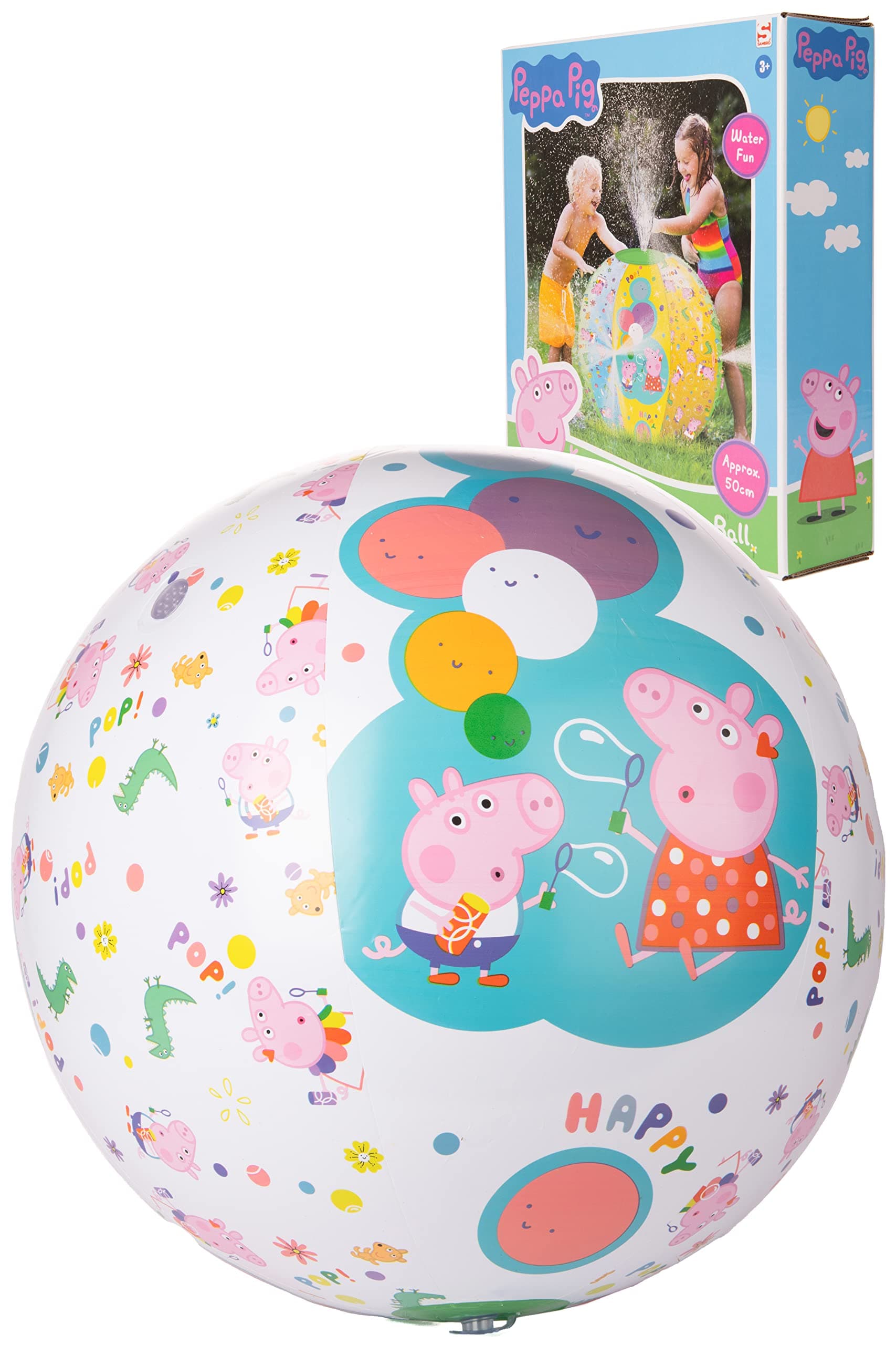 Peppa Pig 50cm Beach ball Sprinkler