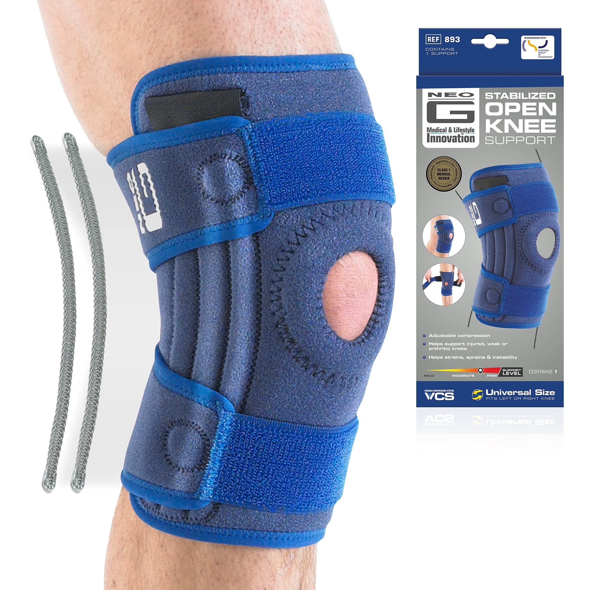 Neo G Stabilized Open Knee Support