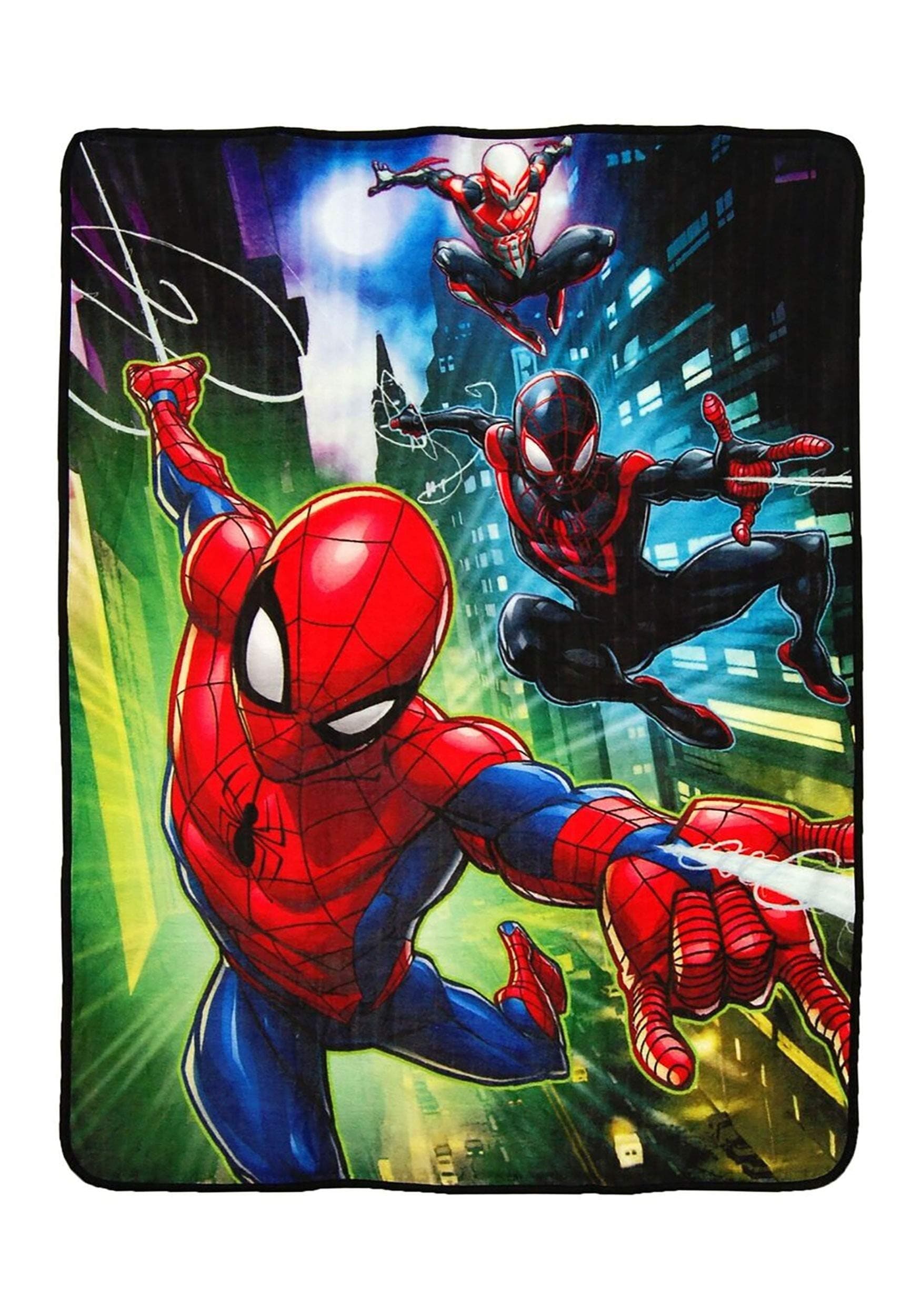 Northwest Spider-Man Micro Raschel Throw Blanket, 46" x 60", Swing City