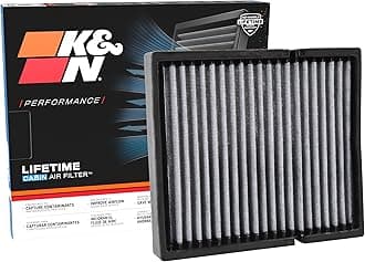 K&N Premium Cabin Air Filter: High Performance, Washable, Clean Airflow to your Cabin: Designed For Select 2015-2020 Toyota/Subaru/Lexus/Mazda Vehicle Models, VF2054