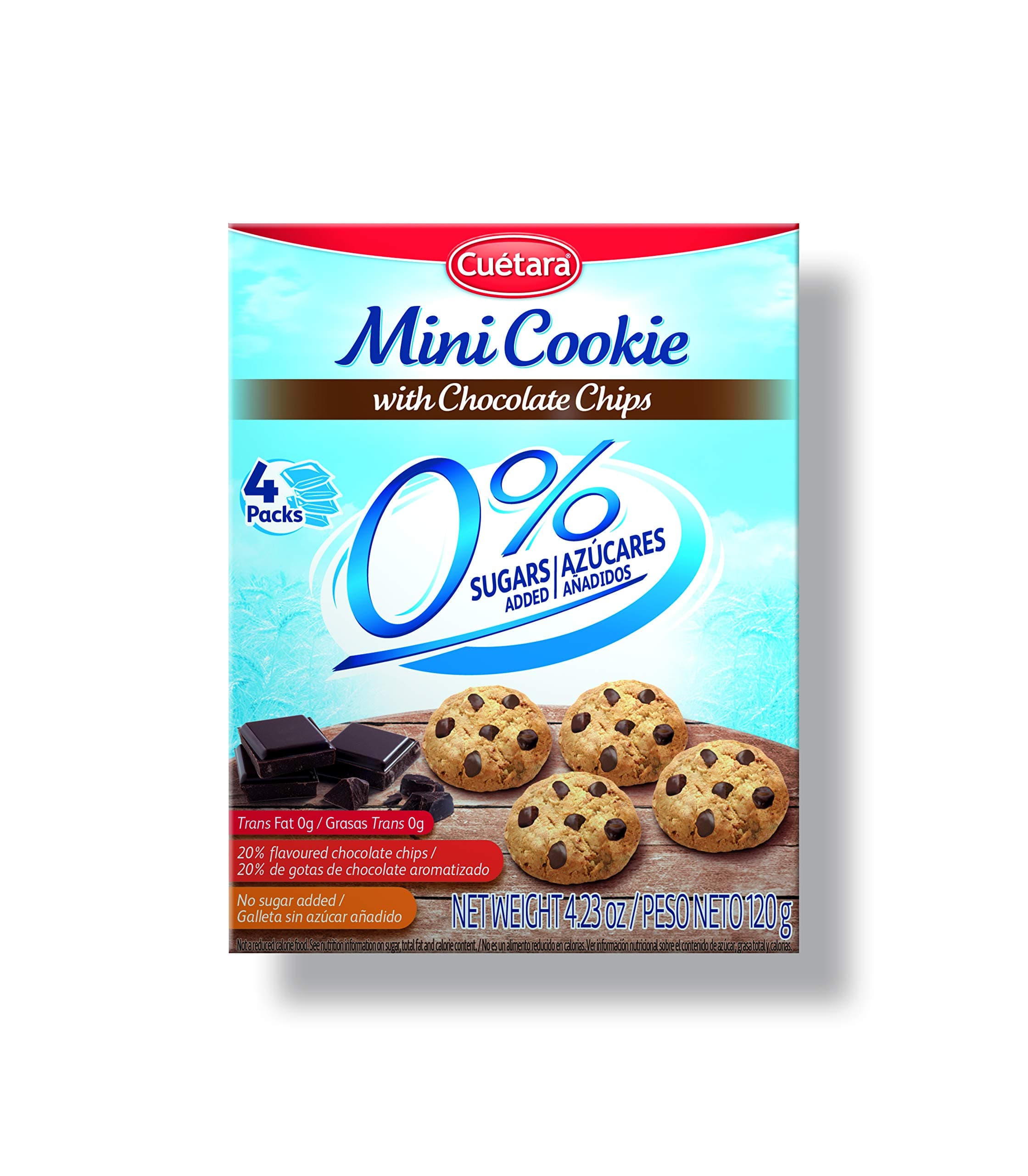 Cuetara Mini Chocolate Chip Cookie 120 gr./4.23 oz.