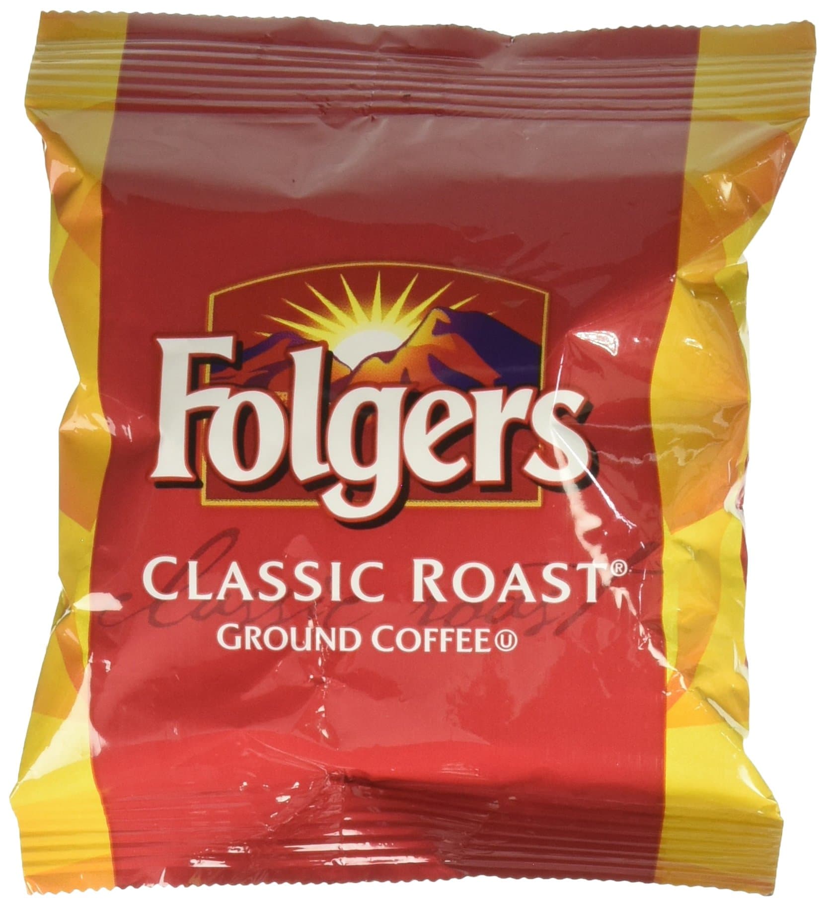 Folgers Classic Roast Ground Coffee Packets 1.2 Oz. 42 ct