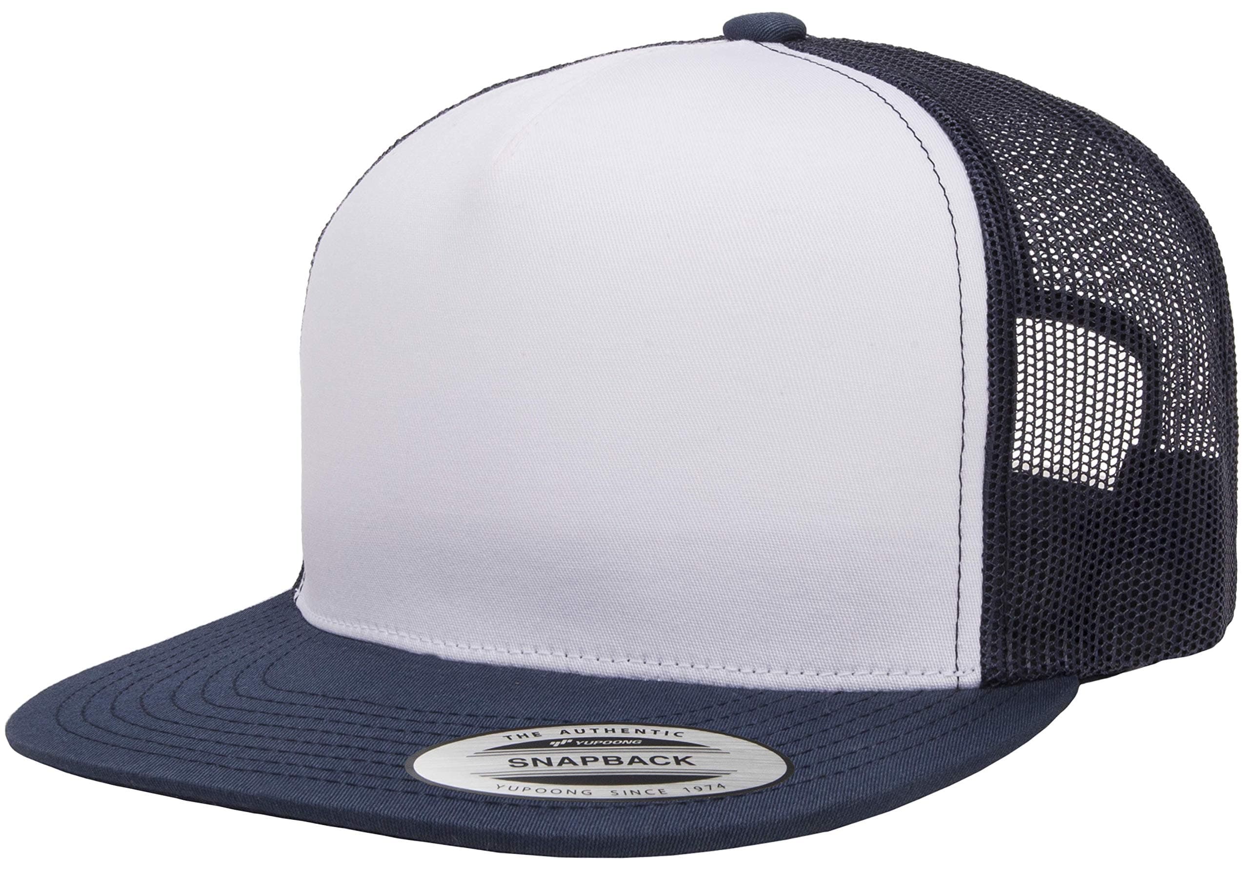 Men's Yp Classics Classic Trucker Cap - White Front