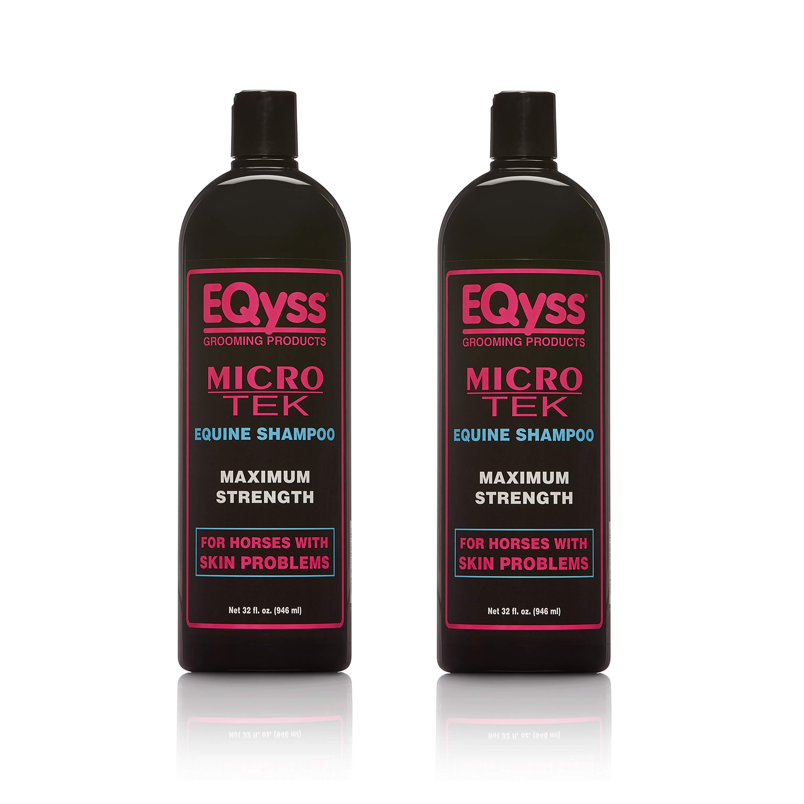 EqyssMicro Tek Medicated Shampoo 32 Oz - Soothes on Contact (Pack of 2)