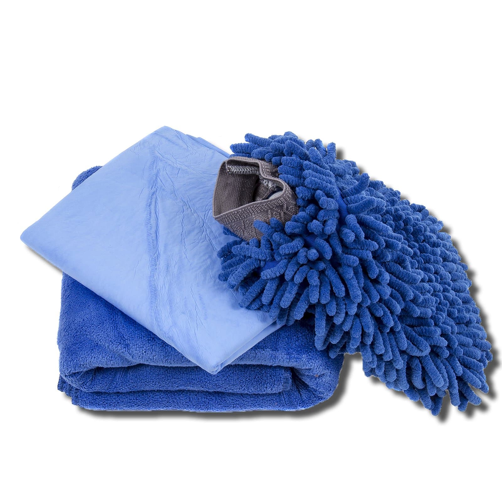 Relentless Drive The Ultimate Complete Car Wash Kit for Scratch-Free, Lint-Free, Premium Shine for Any Surface; with XL Microfiber Towel & Wash Mitt (3 Piece Kit)