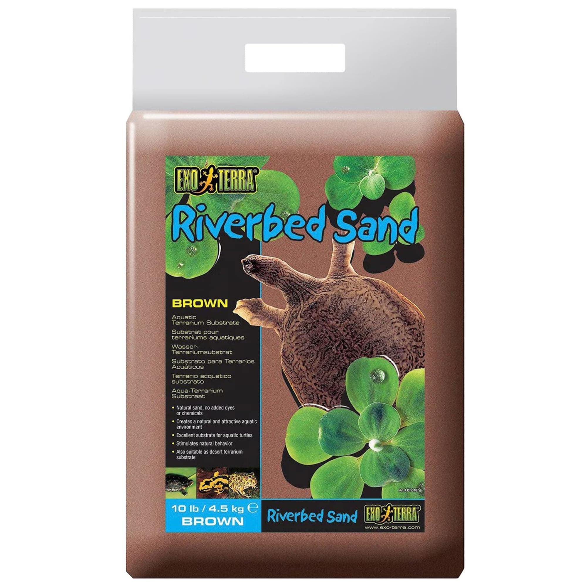 Exo Terra Brown Riverbed Sand, 4.5 kg