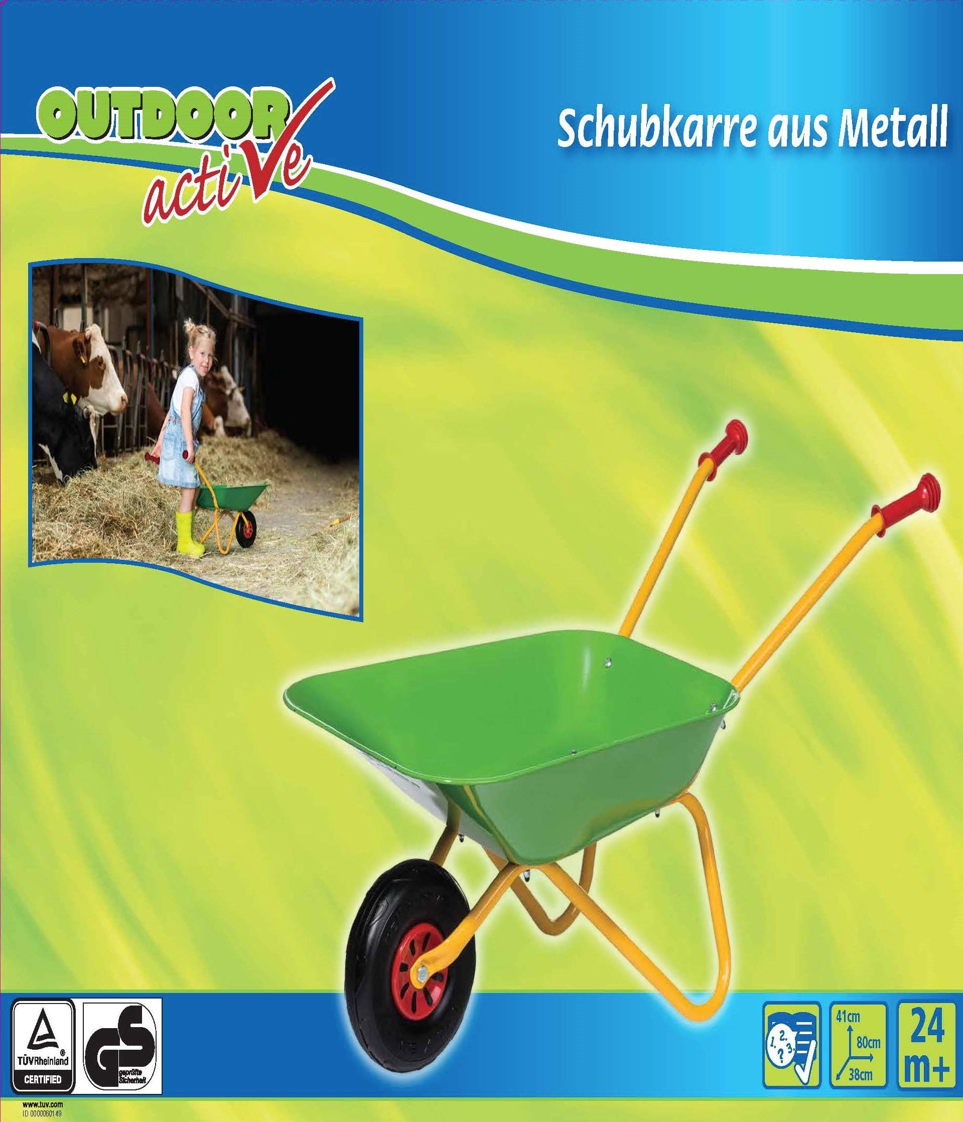Peterkin UK Ltd Metal Wheelbarrow