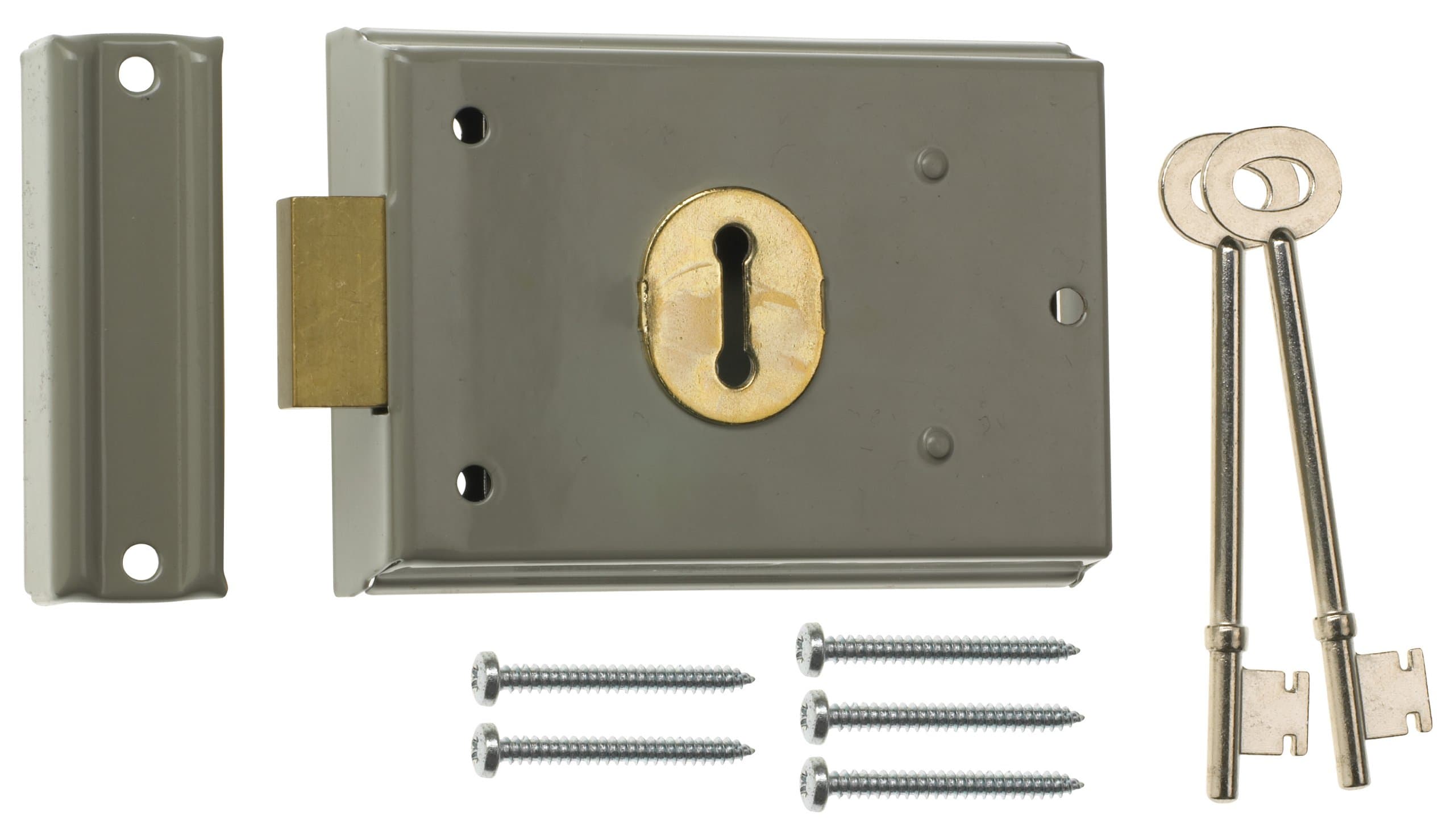 ERA Rim 4 x 3-inch Deadlock - Grey