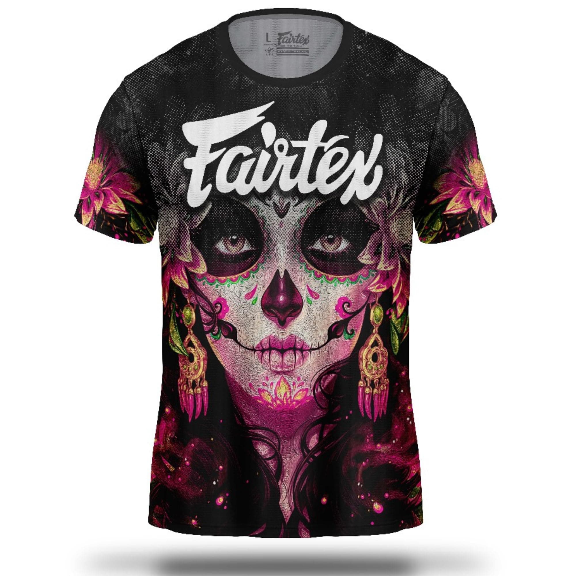 FairtexTST266 Black T-Shirt Logo