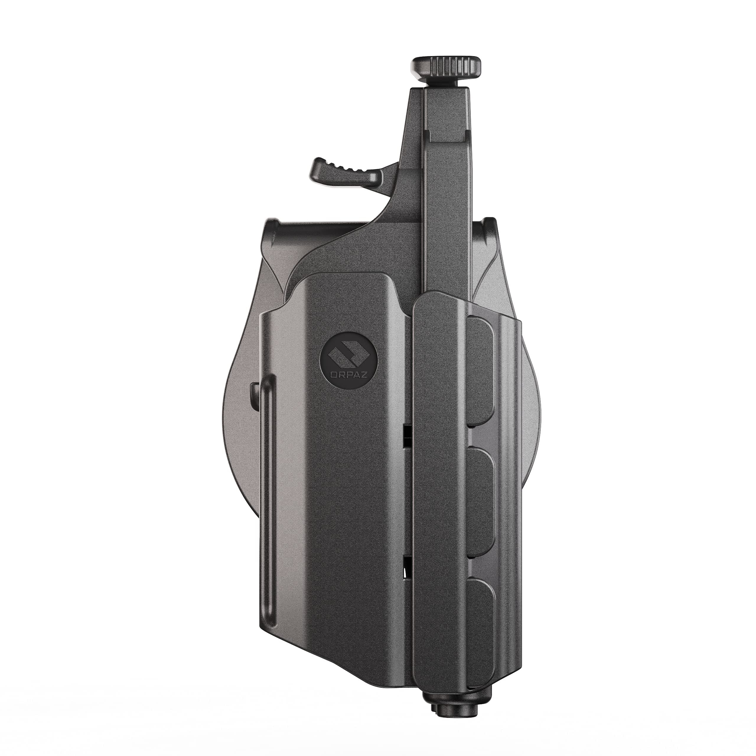 T40 Adjustable and Modular Sig P320 Holster Compatible with OWB sig-sauer P320 Holder w/Light/Laser/Sight/Optics, Medium, Paddle Attachment - Will Secure Your Handgun with a Tactical Appearance