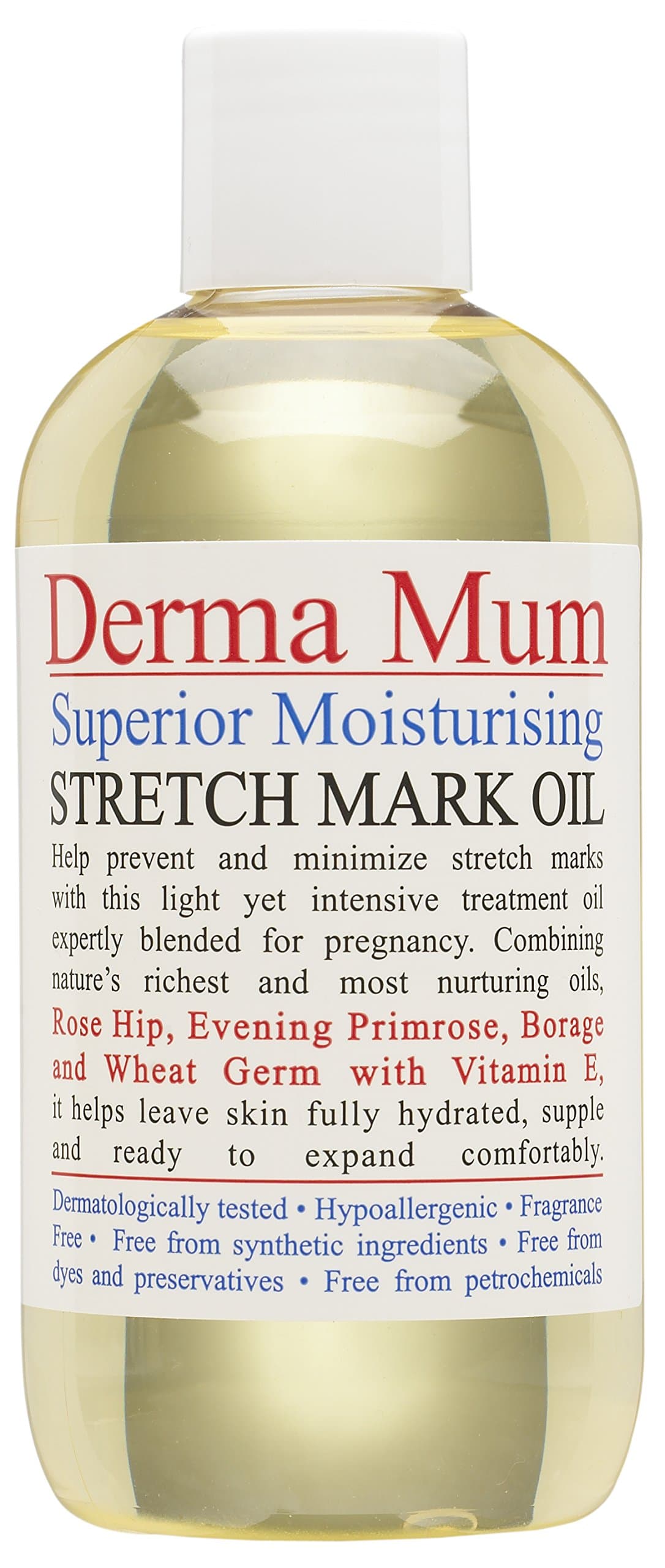 Derma Mum Stretch Mark Oil 250Ml