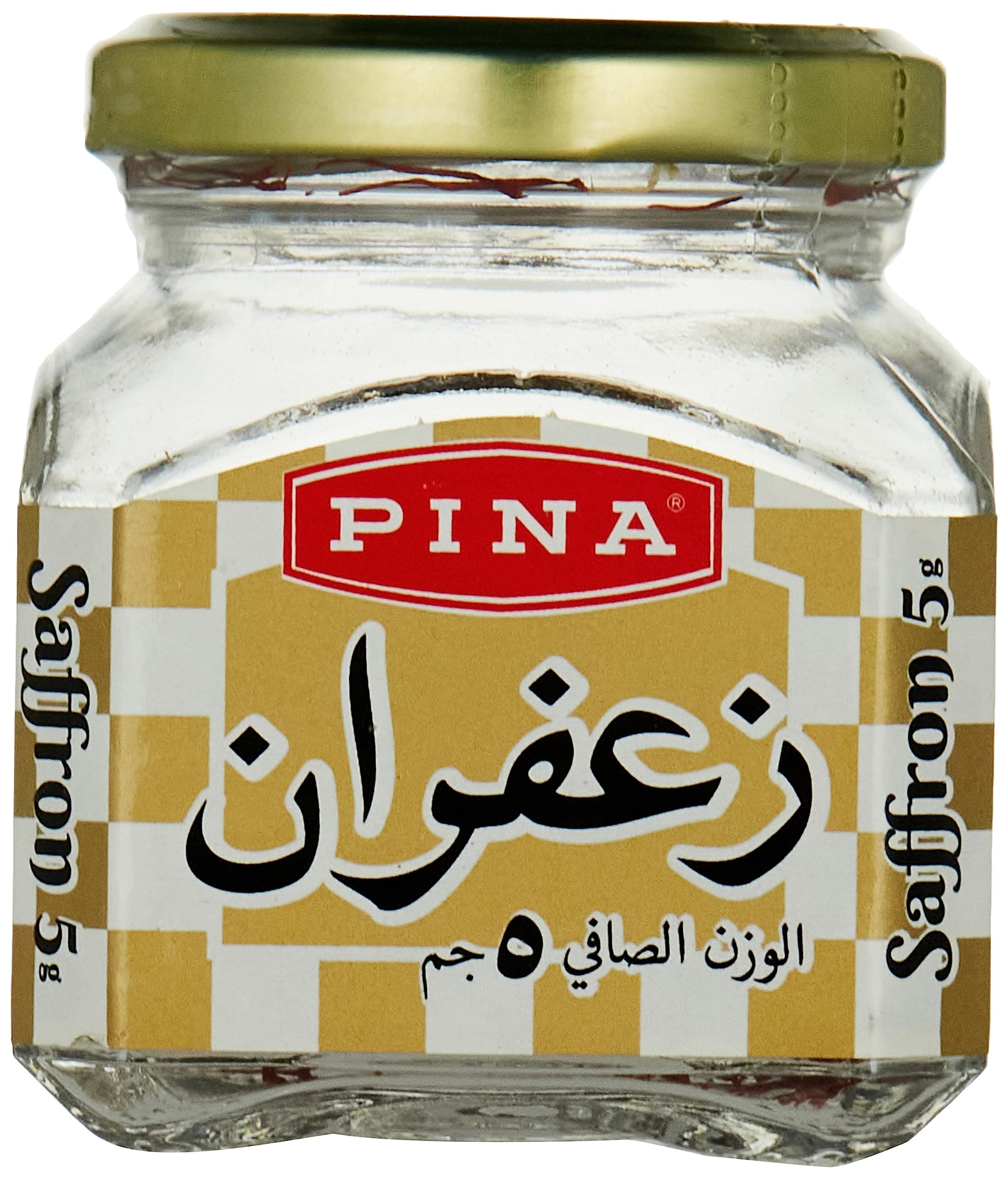 PINA SAFFRON GLASS JAR, 5g