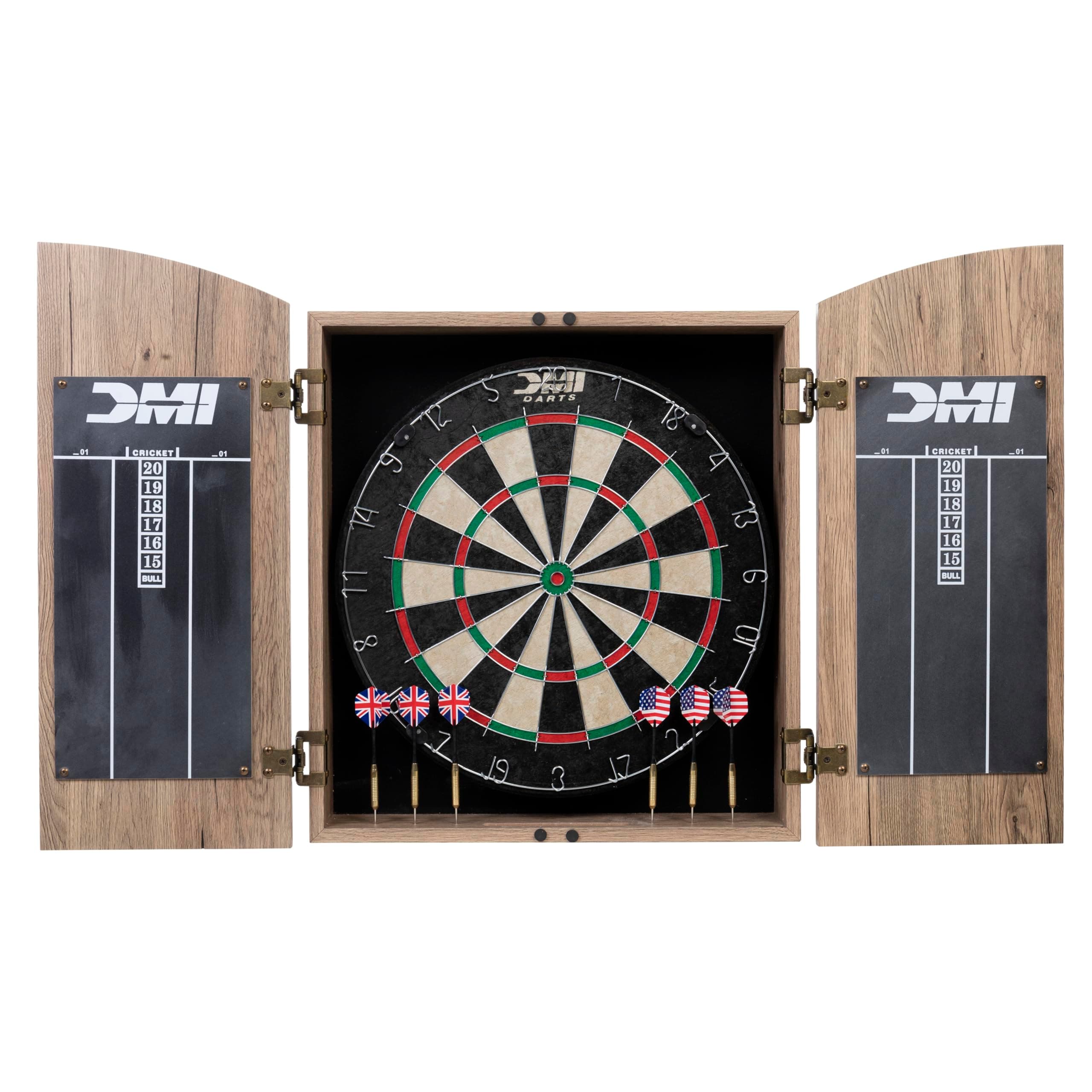 Dublin Bristle Dartboard Cabinet Set
