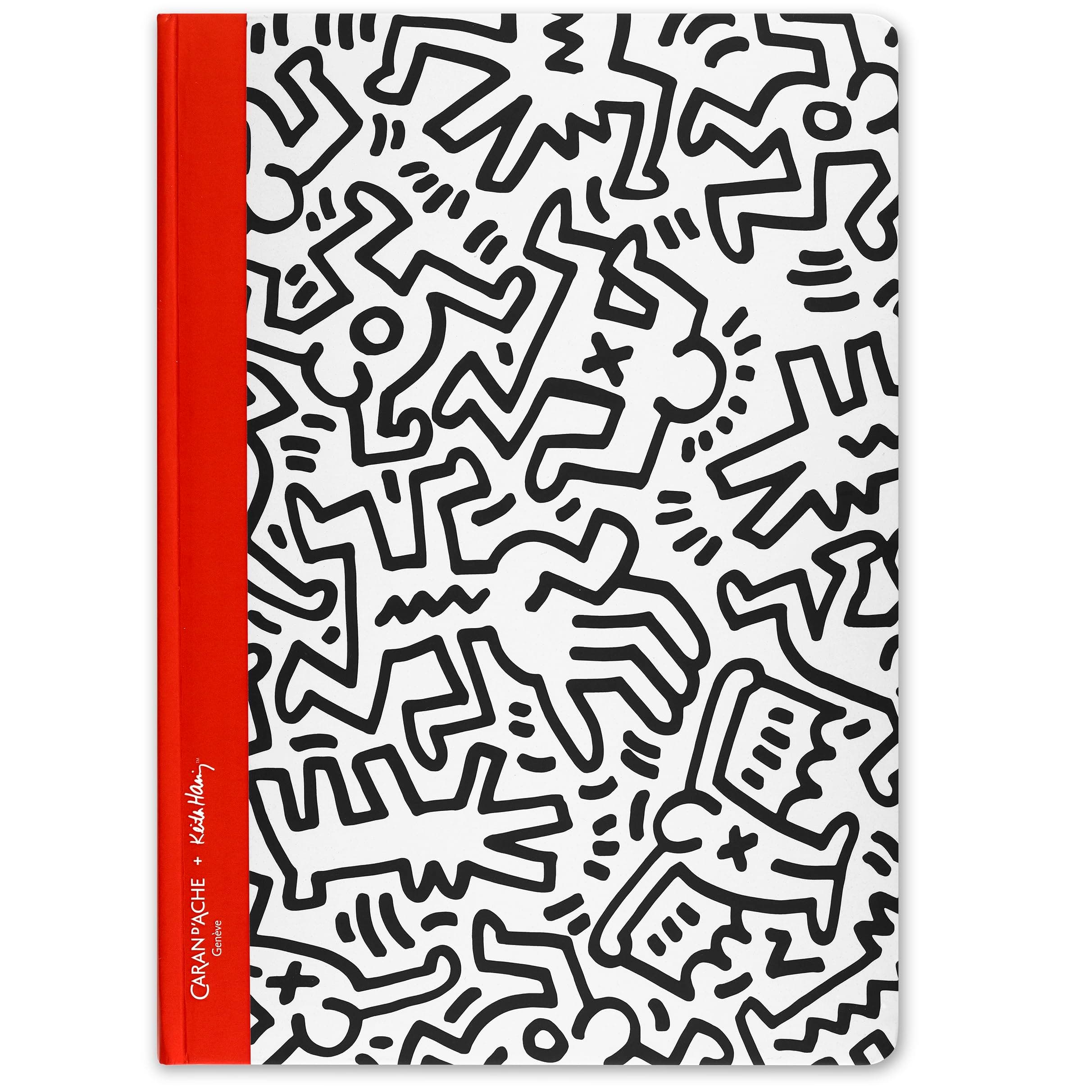 Caran d'Ache Keith Haring Notebook A5 Special Edition White/Opulent Garden