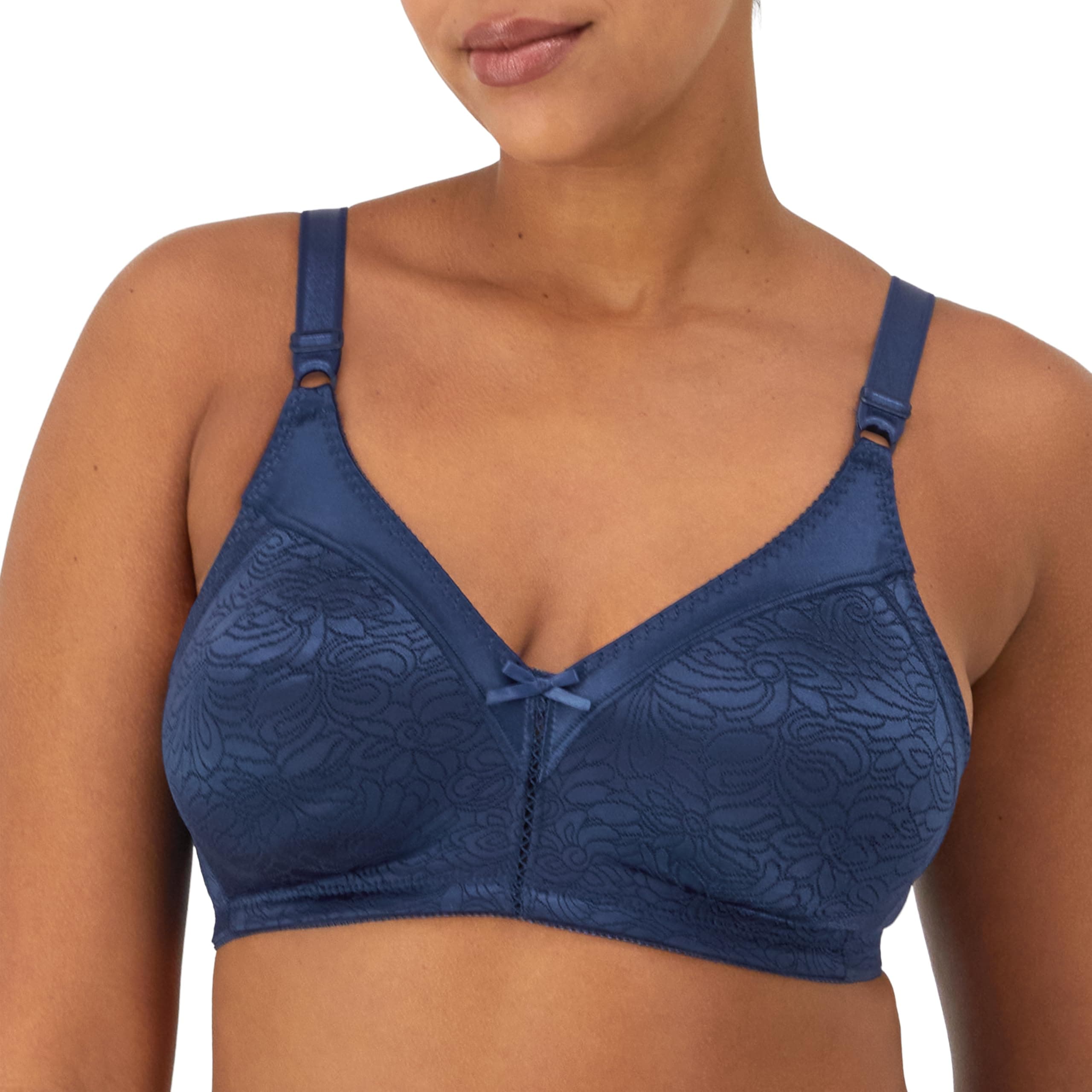 womens Double Support Spa Closure Wire-Free Bra Double Support Spa Closure Wirefree Bra Df3372 (pack of 1)