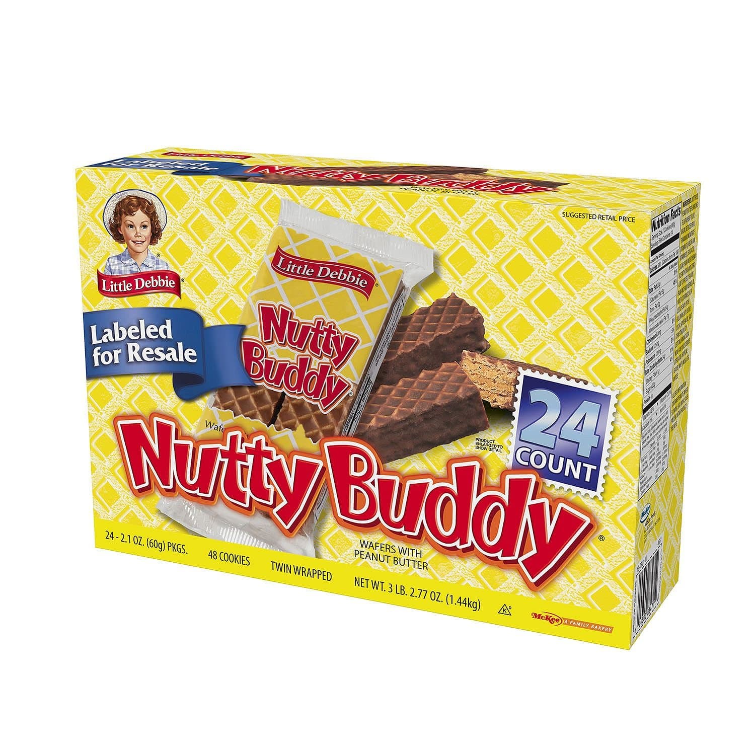 Nutty Buddy Bars (24 twin pks.)