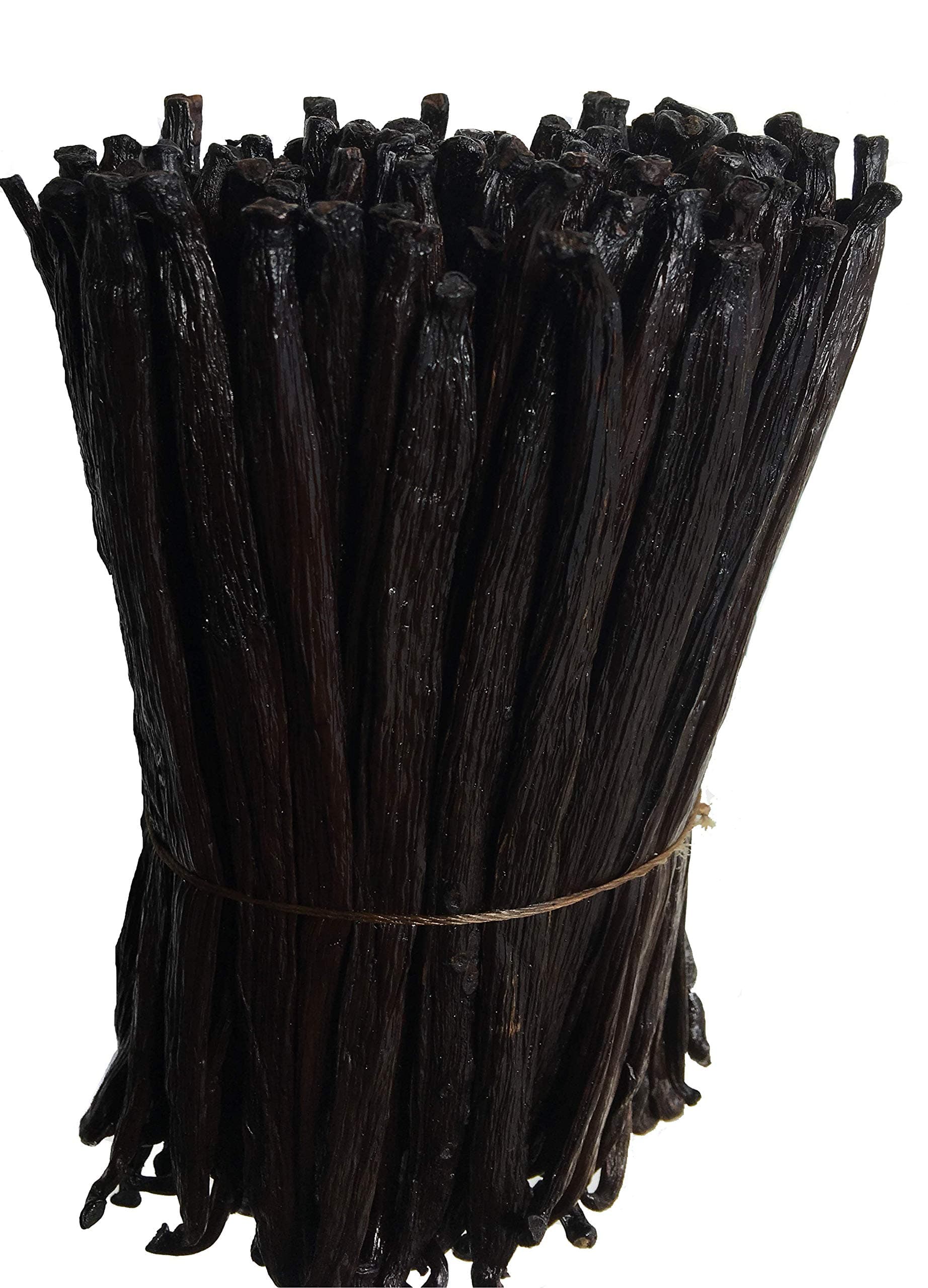 4oz Tahitian Vanilla Beans Grade A for Extract, Cooking and Baking by FITNCLEAN VANILLA| 0.25 Pound (1/4Lb) Bulk 5"-7" Fresh Gourmet Natural Raw NON-GMO Pods.